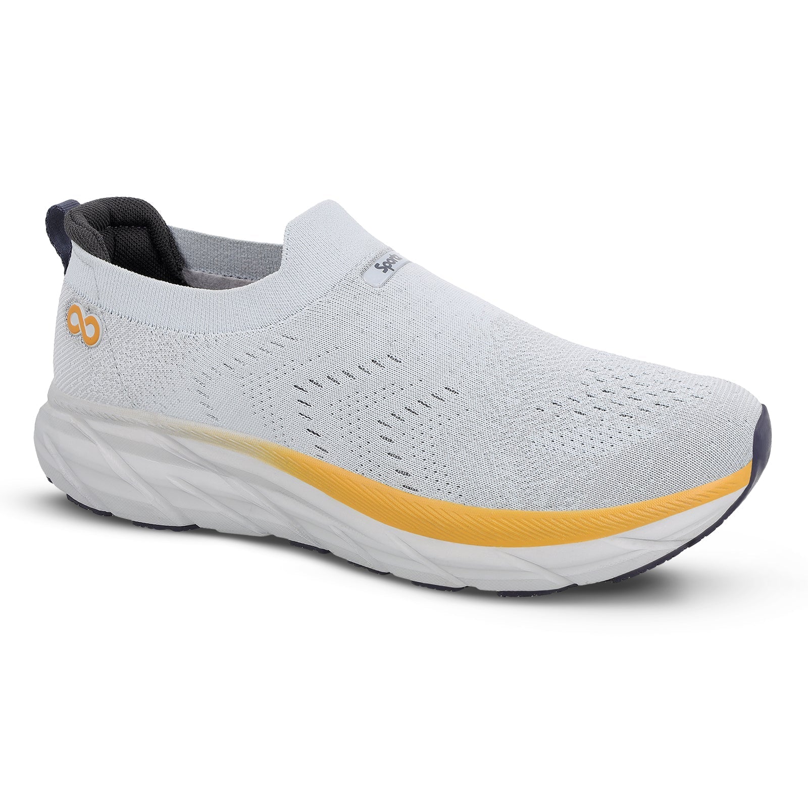 LOBER Men's Slip-on Walking Shoe - WS9139 Light Grey - Image 5