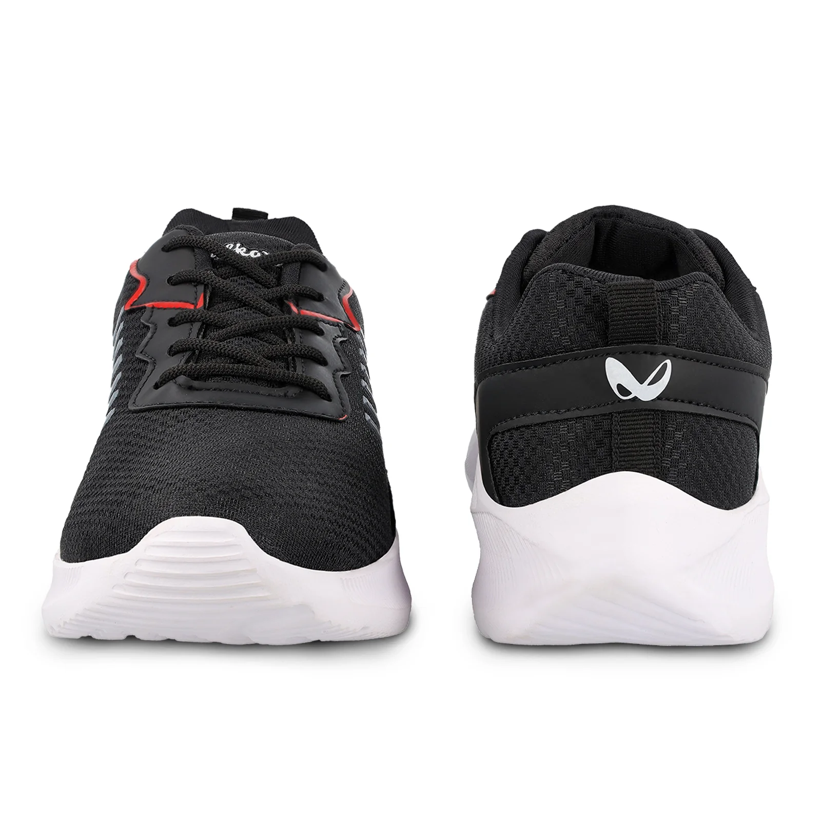 Men's Lace-Up Sports Shoes - WS3051 Black - Image 5