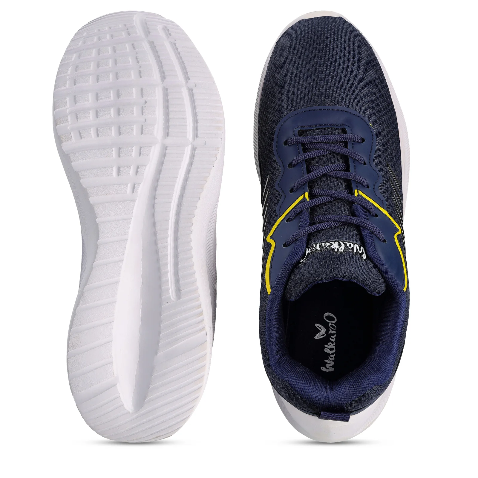 Men's Lace-up Sports Shoes - WS3051 Navy Blue - Image 2