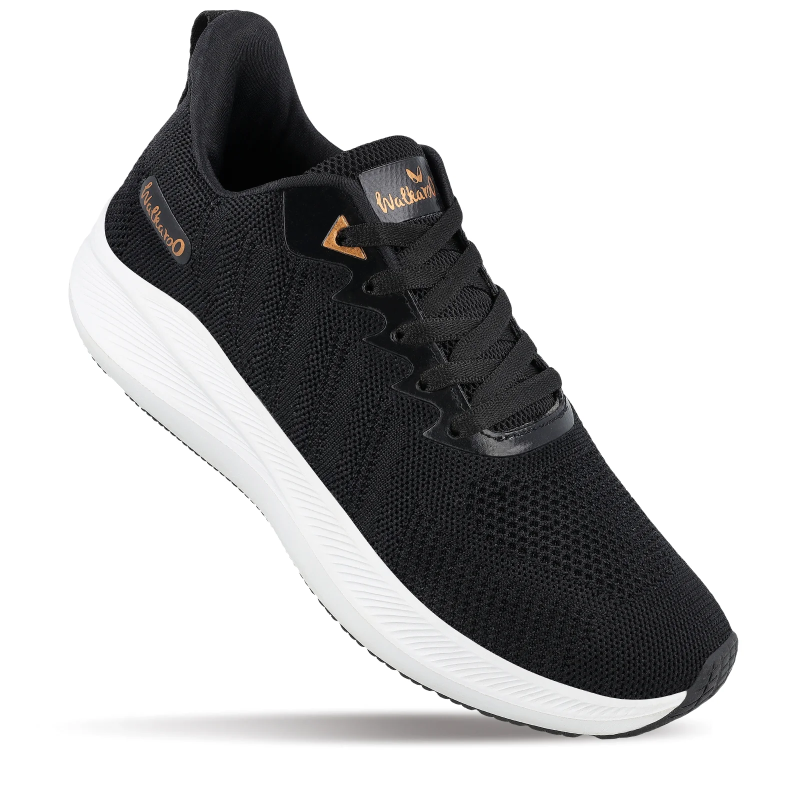 Men's Lace-up Sports Shoes - WS9104 Black - Image 3