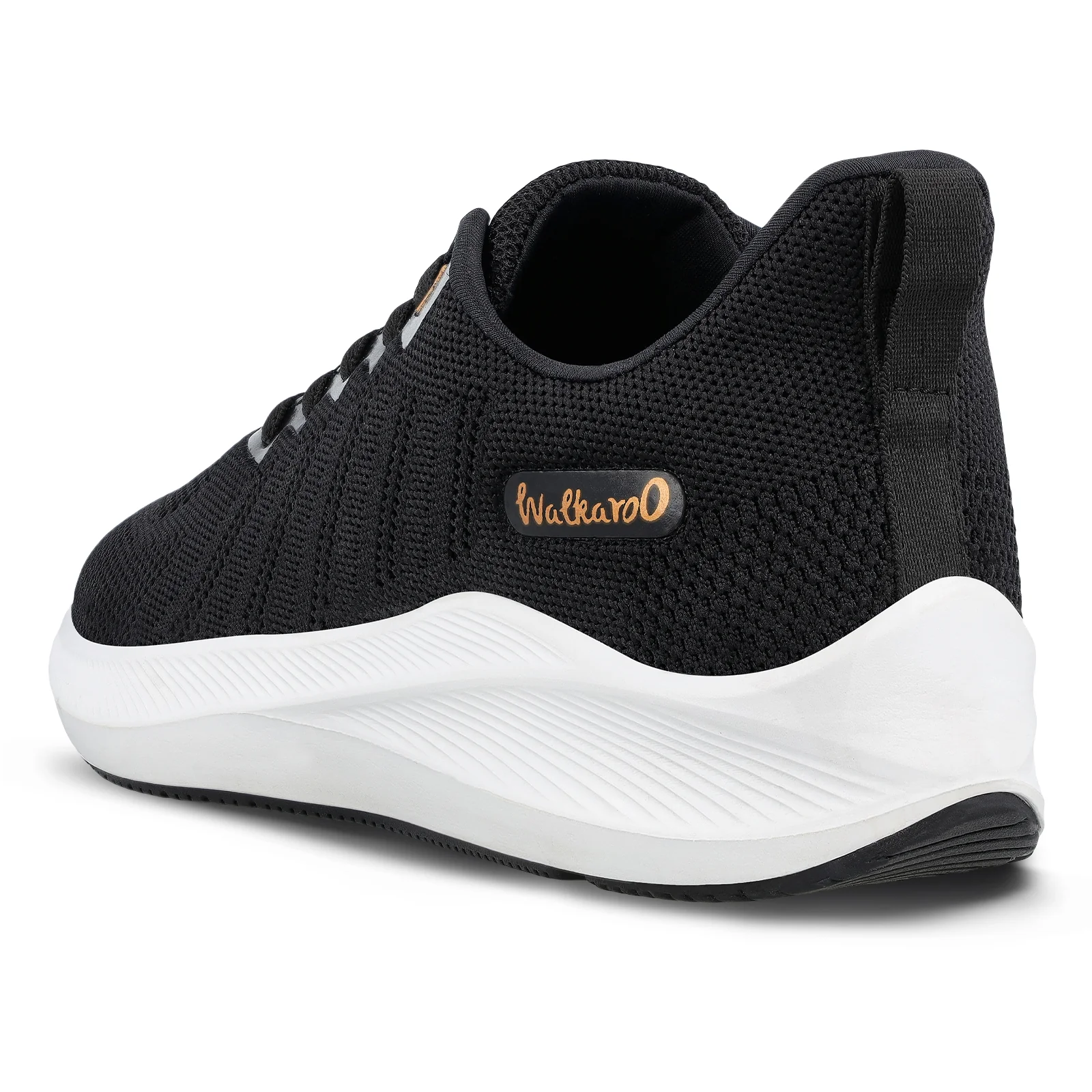 Men's Lace-up Sports Shoes - WS9104 Black - Image 5