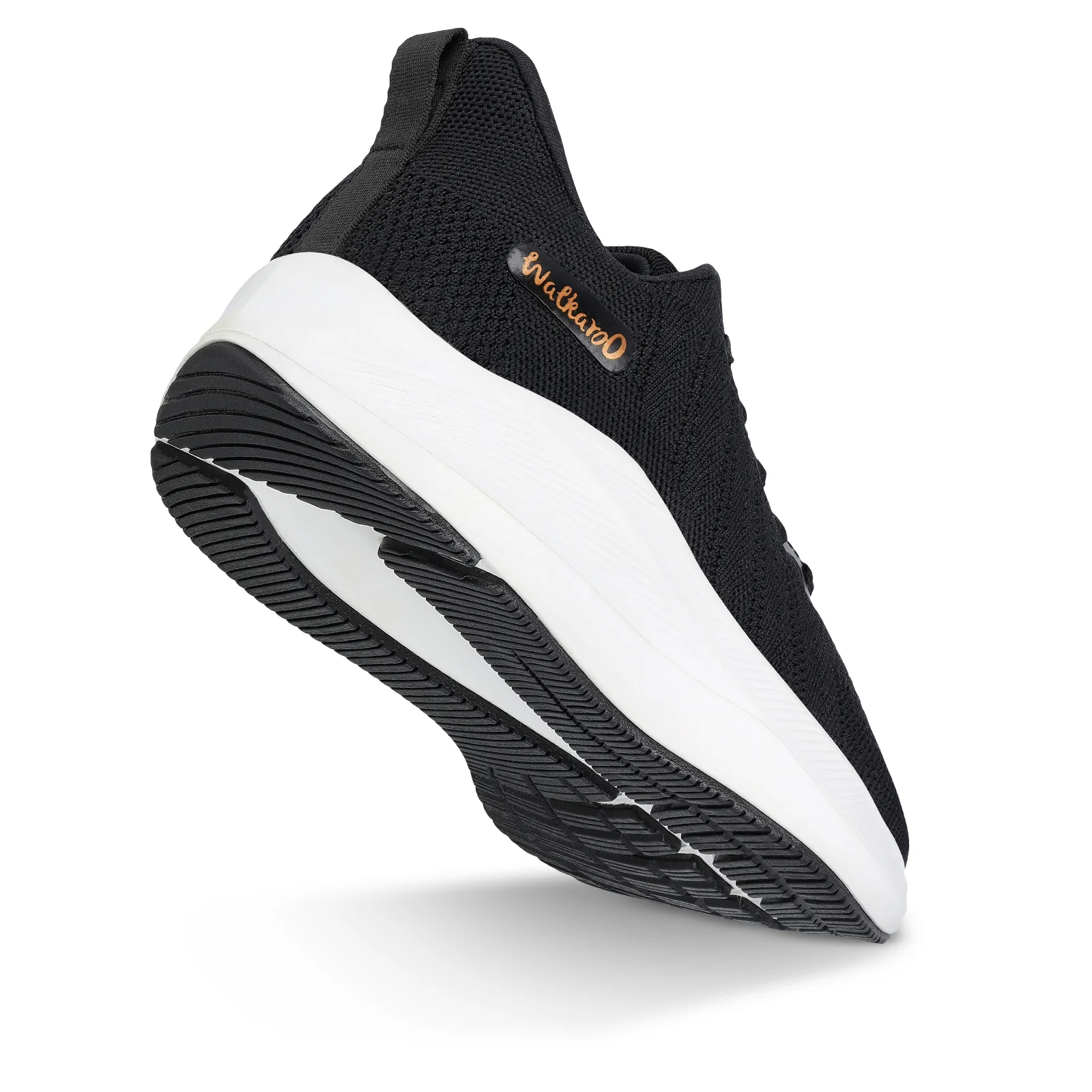 Men's Lace-up Sports Shoes - WS9104 Black - Image 6
