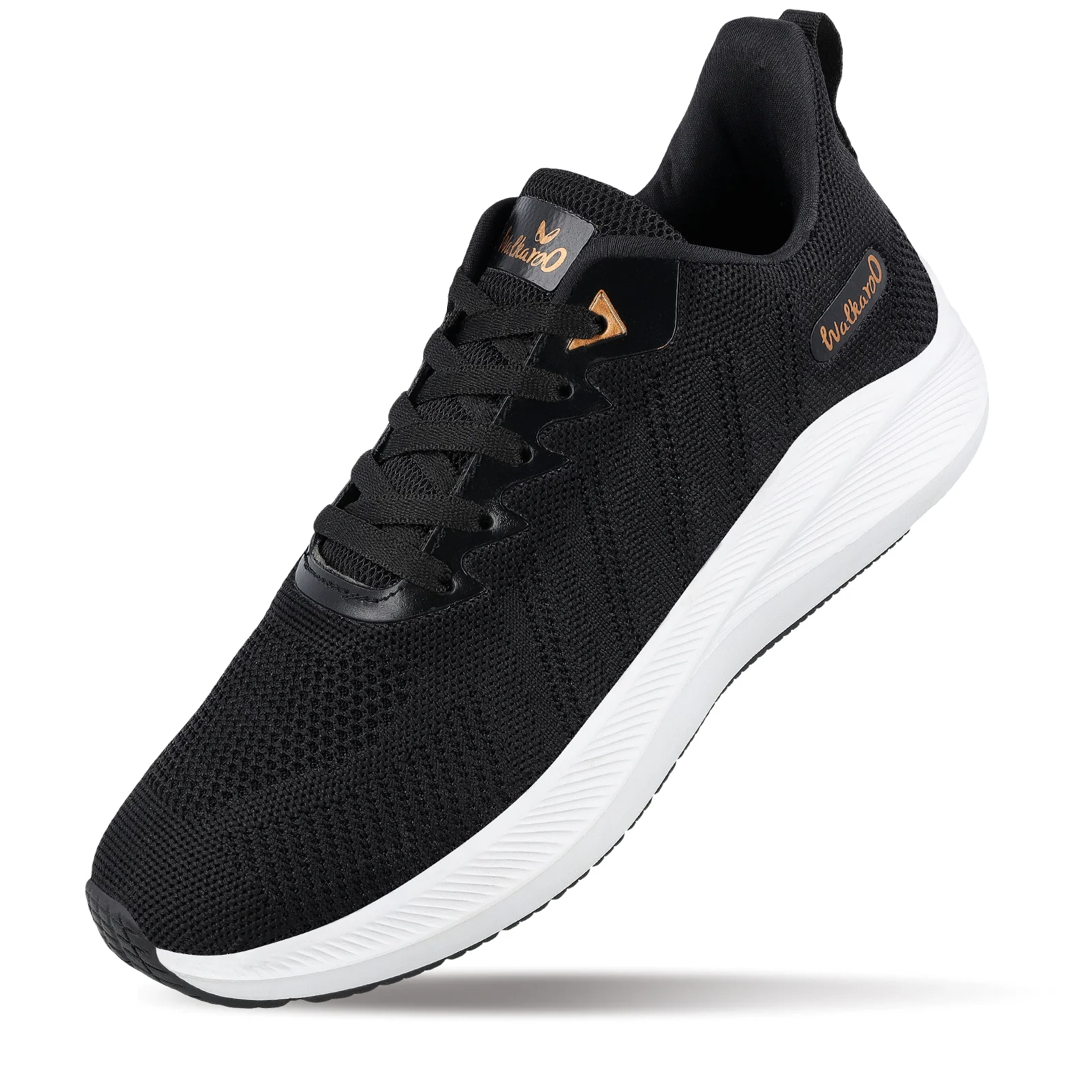 Men's Lace-up Sports Shoes - WS9104 Black - Image 7