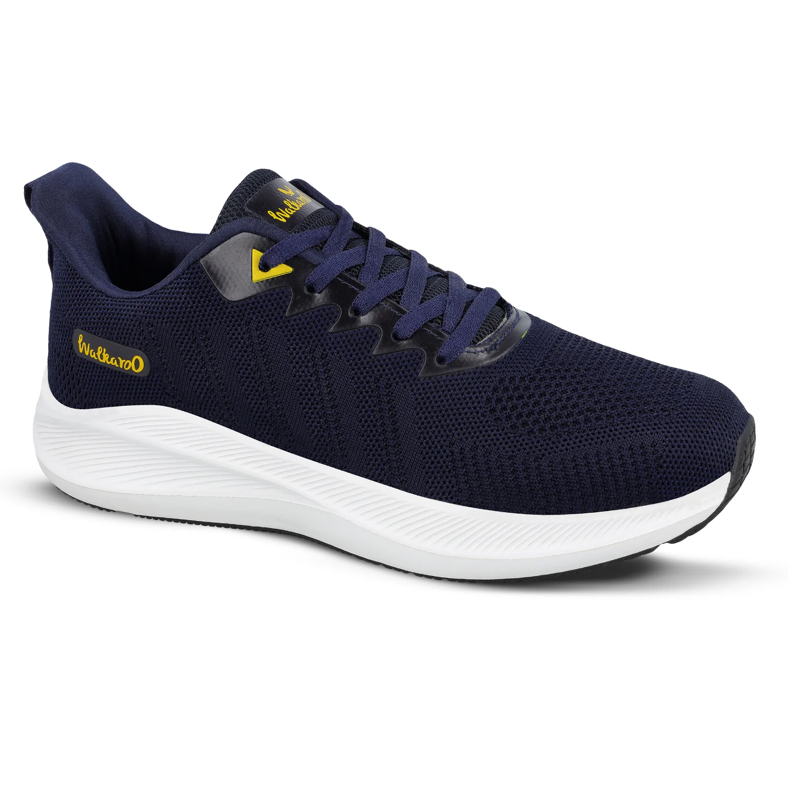Men's Lace-up Sports Shoes - WS9104 Navy Blue - Image 4