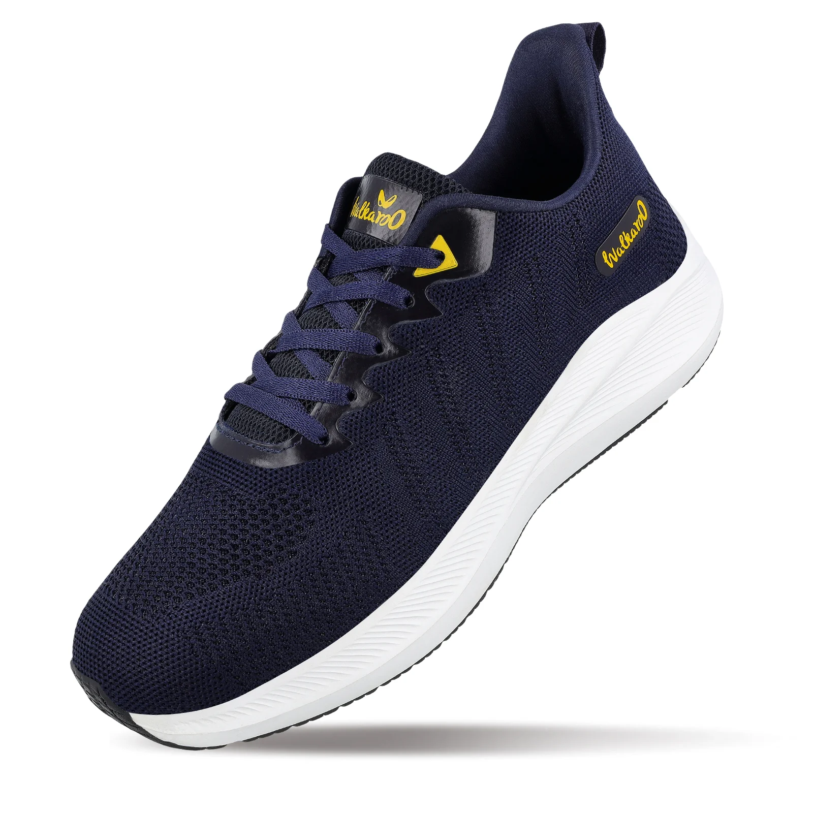 Men's Lace-up Sports Shoes - WS9104 Navy Blue - Image 7