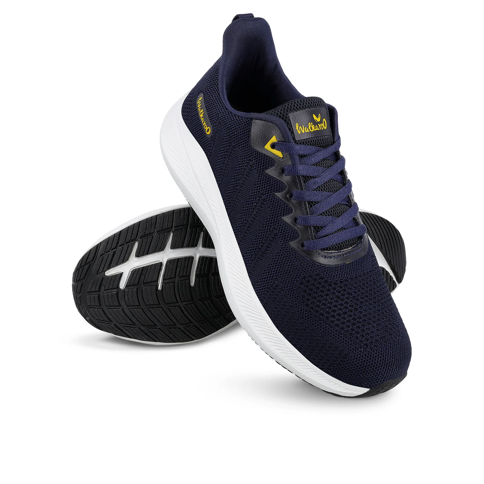 Men's Lace-up Sports Shoes - WS9104 Navy Blue - Image 8