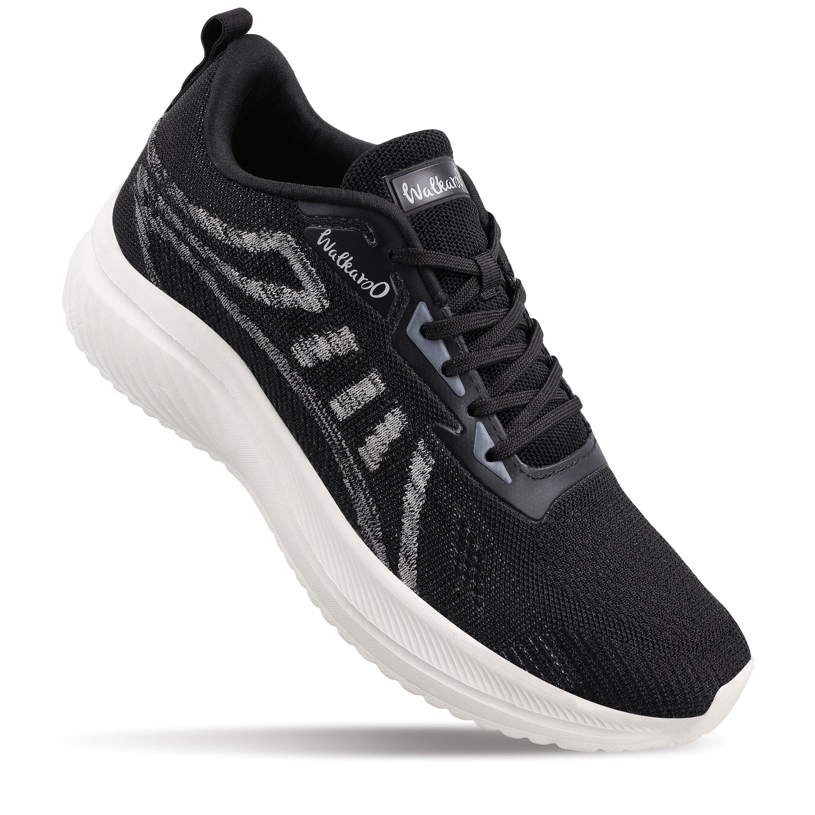 Men's Lace-up Walking Shoes - WS9105 Black - Image 3