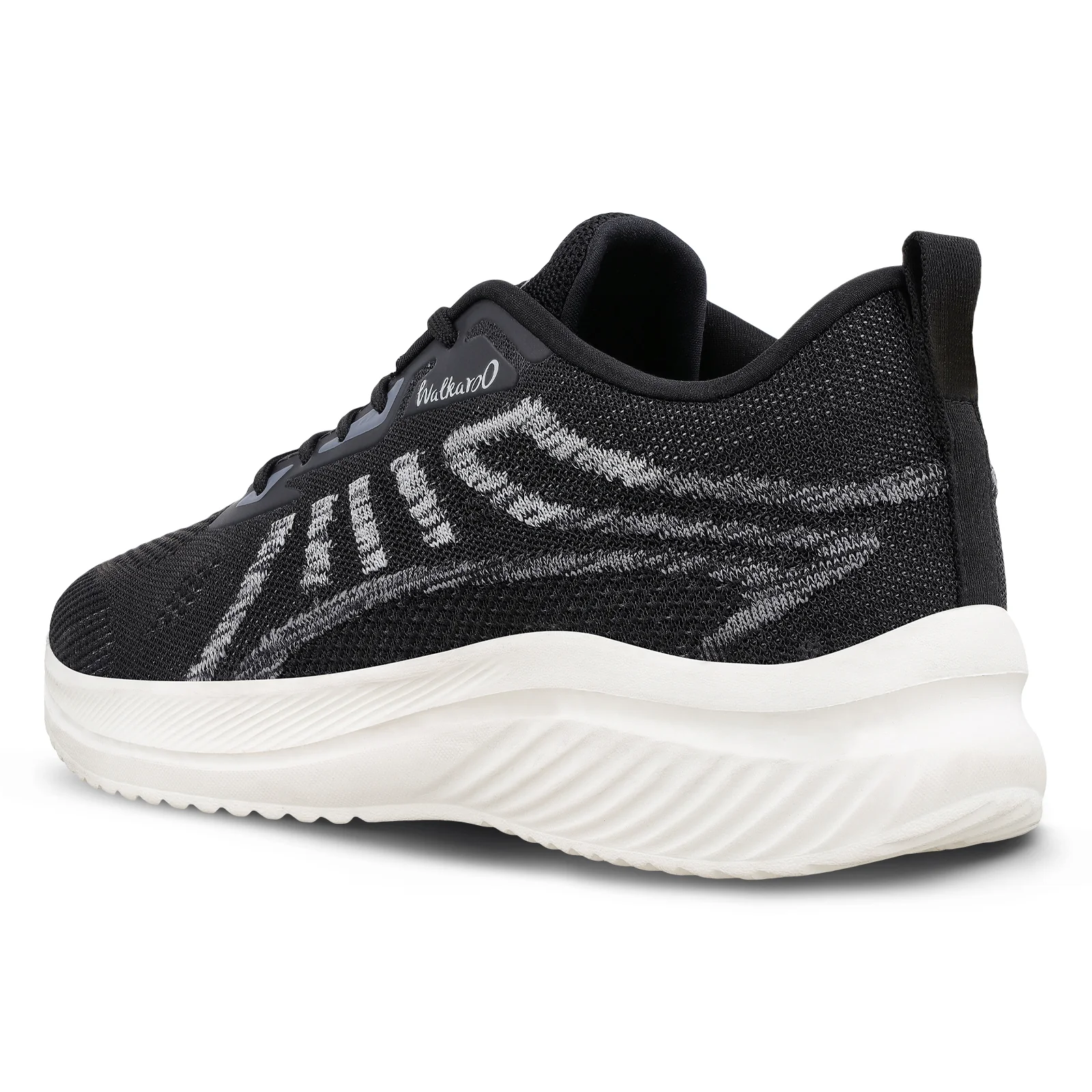 Men's Lace-up Walking Shoes - WS9105 Black - Image 5