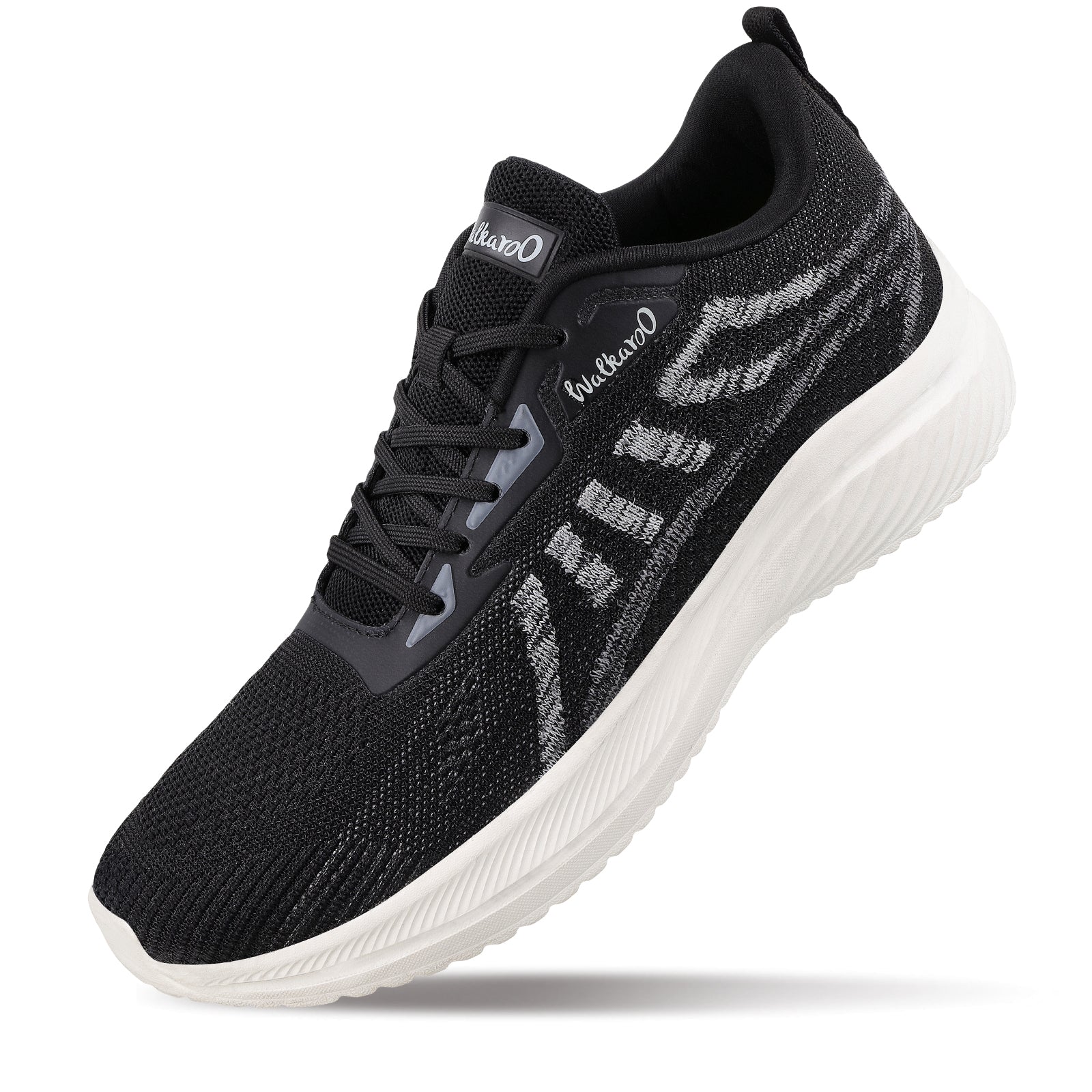 Men's Lace-up Walking Shoes - WS9105 Black - Image 6
