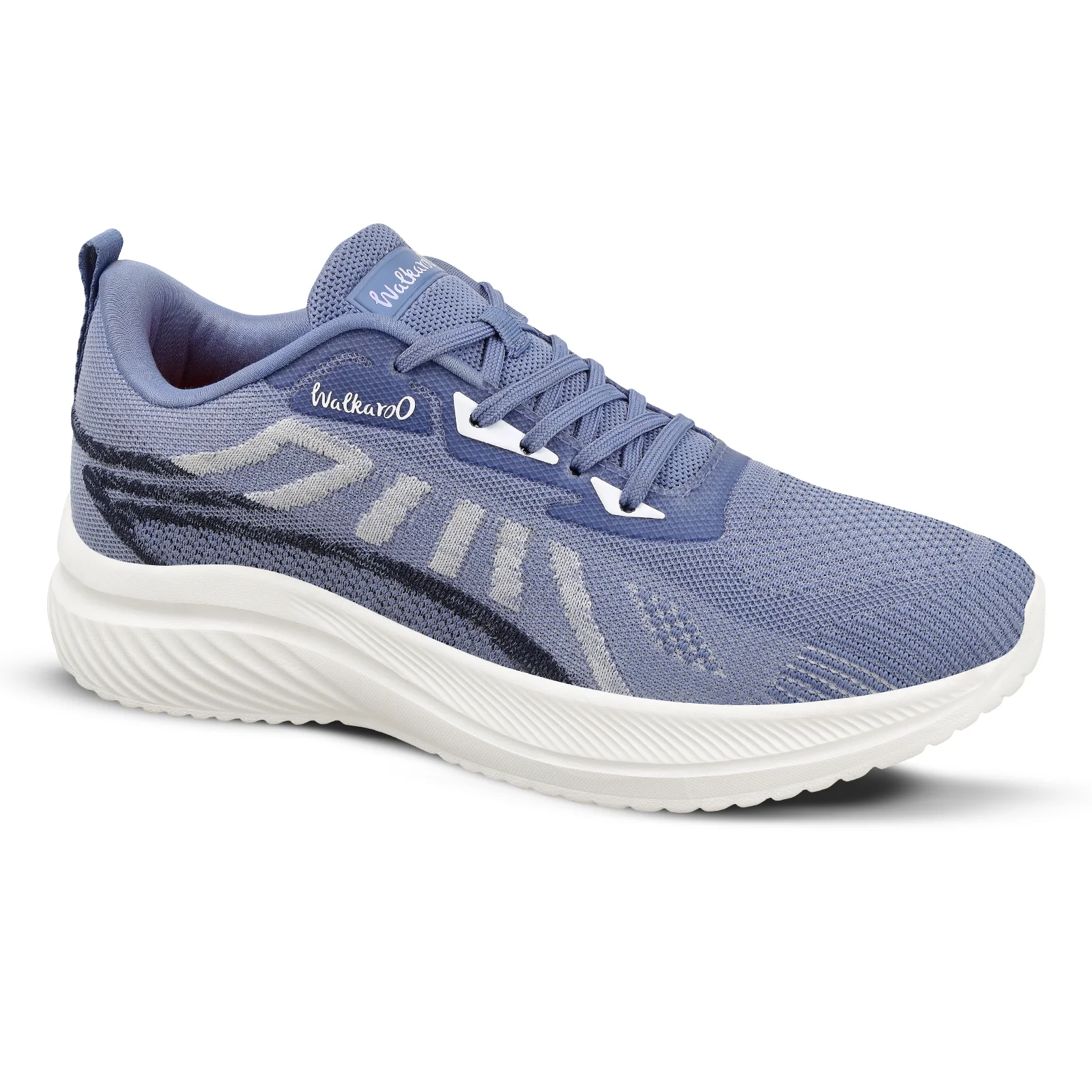 Men's Lace-up Walking Shoes - WS9105 Steel Blue - Image 4