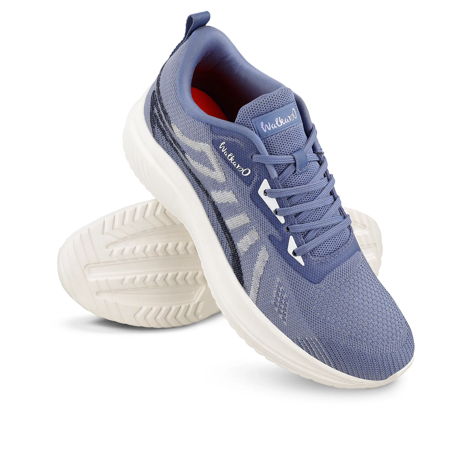 Men's Lace-up Walking Shoes - WS9105 Steel Blue - Image 7