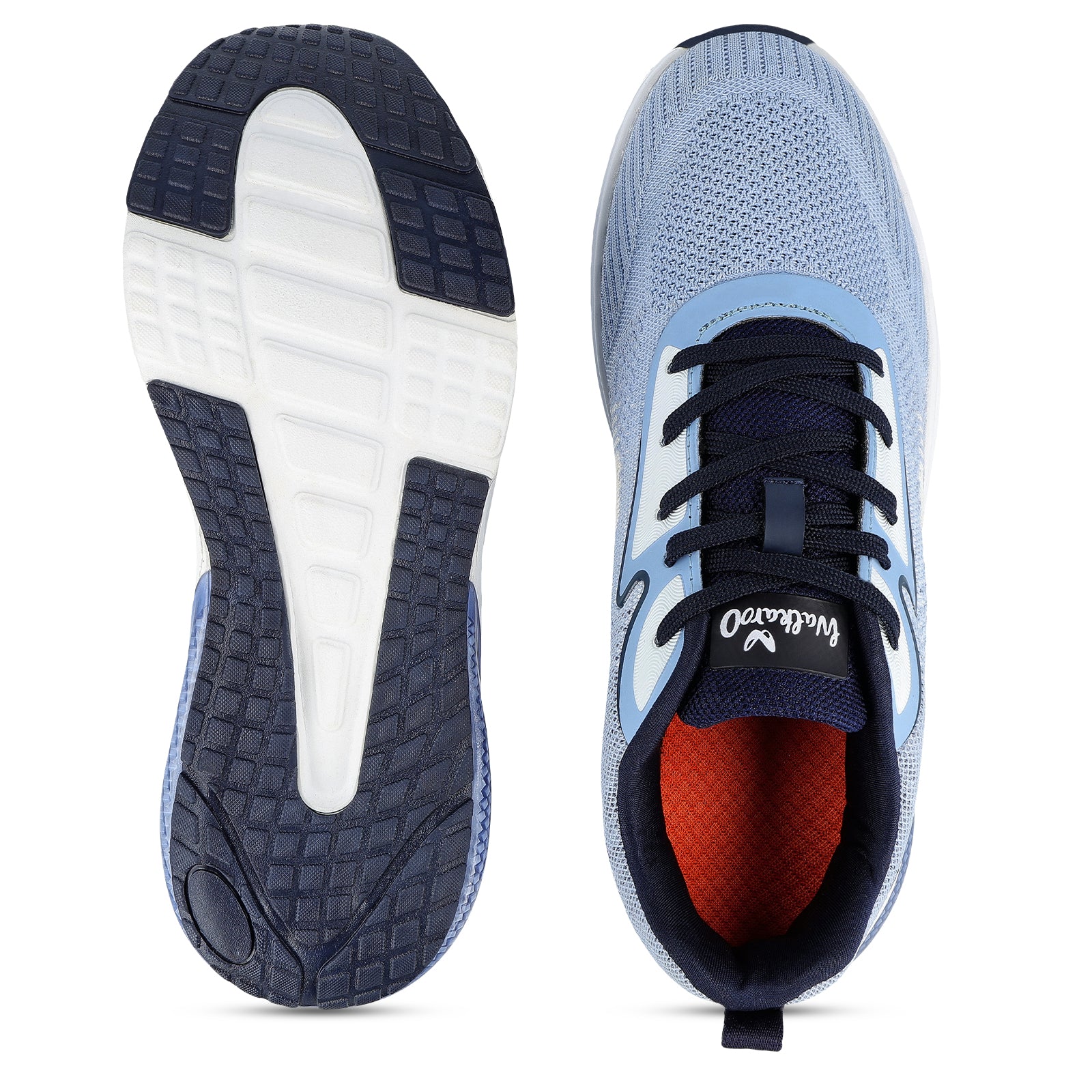 Men's Lace-up Sports Shoes - WS9108 Sky Blue - Image 2
