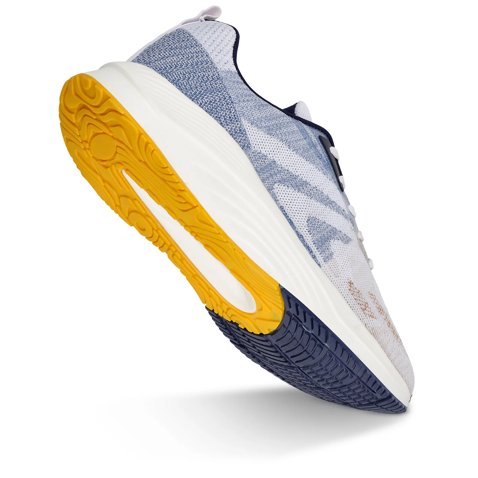 Men's Lace-up Sports Shoes - WS9109 Beige Blue - Image 6