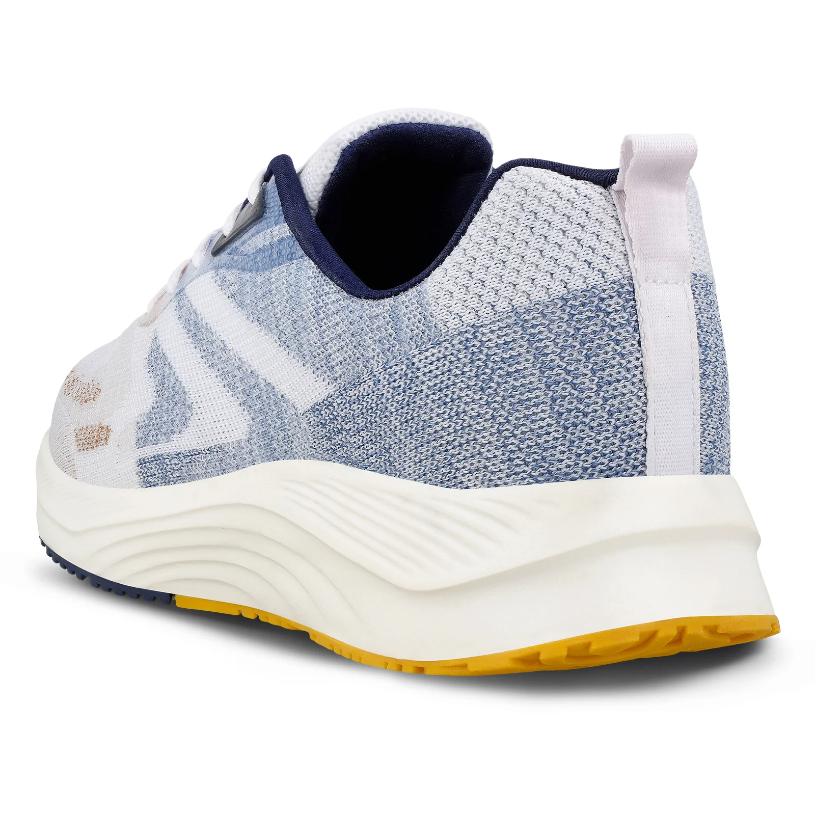 Men's Lace-up Sports Shoes - WS9109 Beige Blue - Image 7