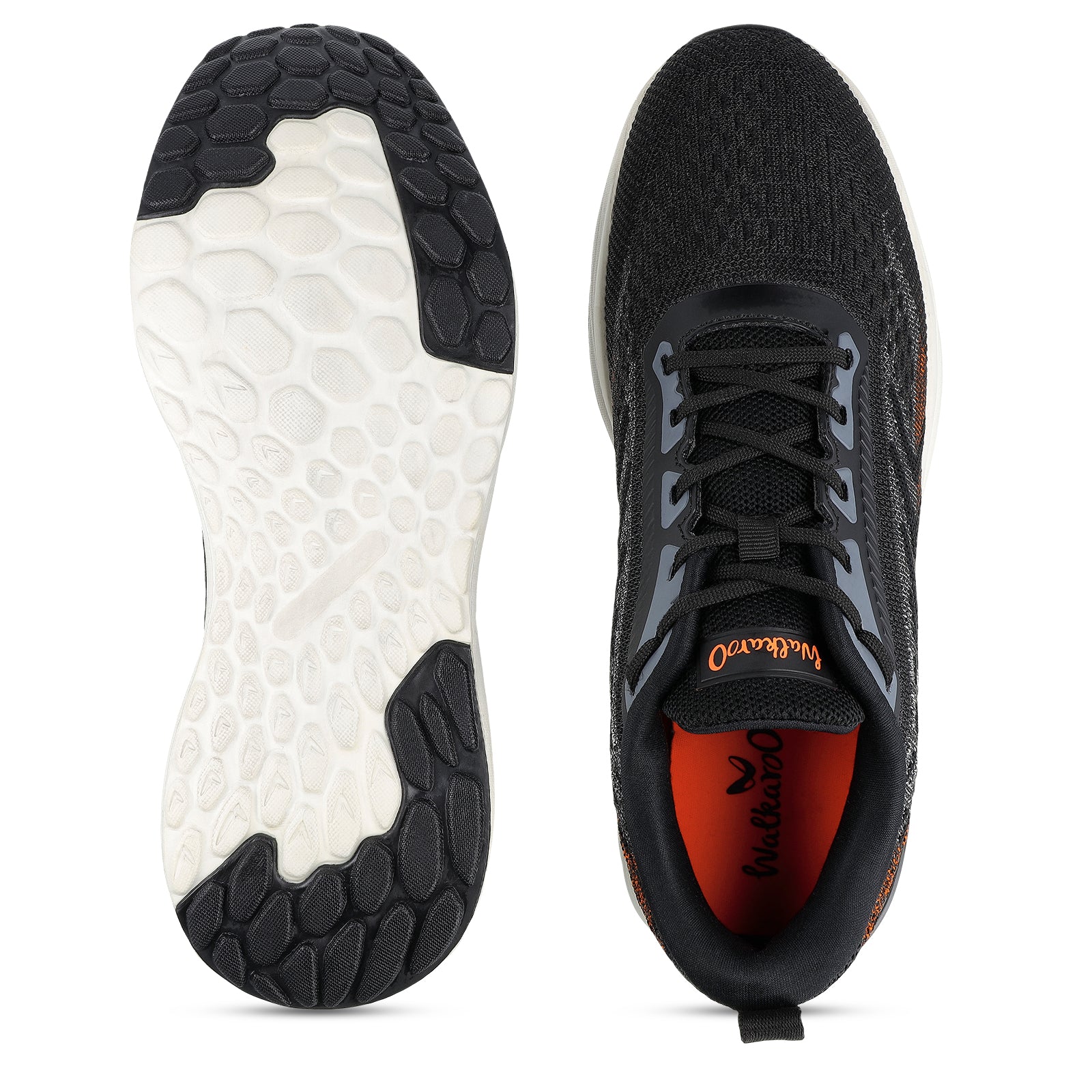 Men's Lace-up Sports Shoes - WS9110 Black - Image 3