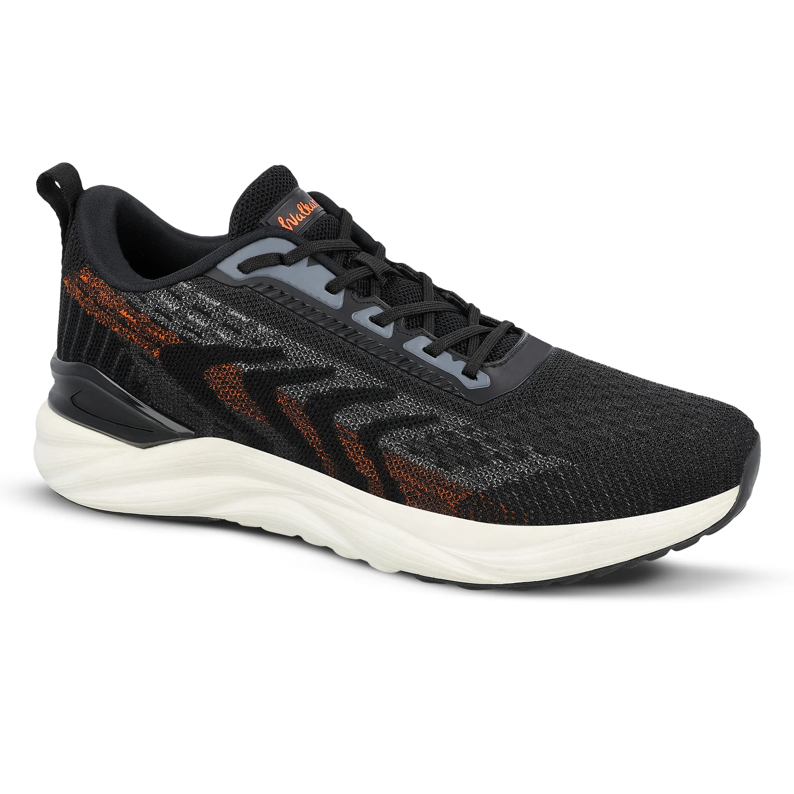 Men's Lace-up Sports Shoes - WS9110 Black - Image 5