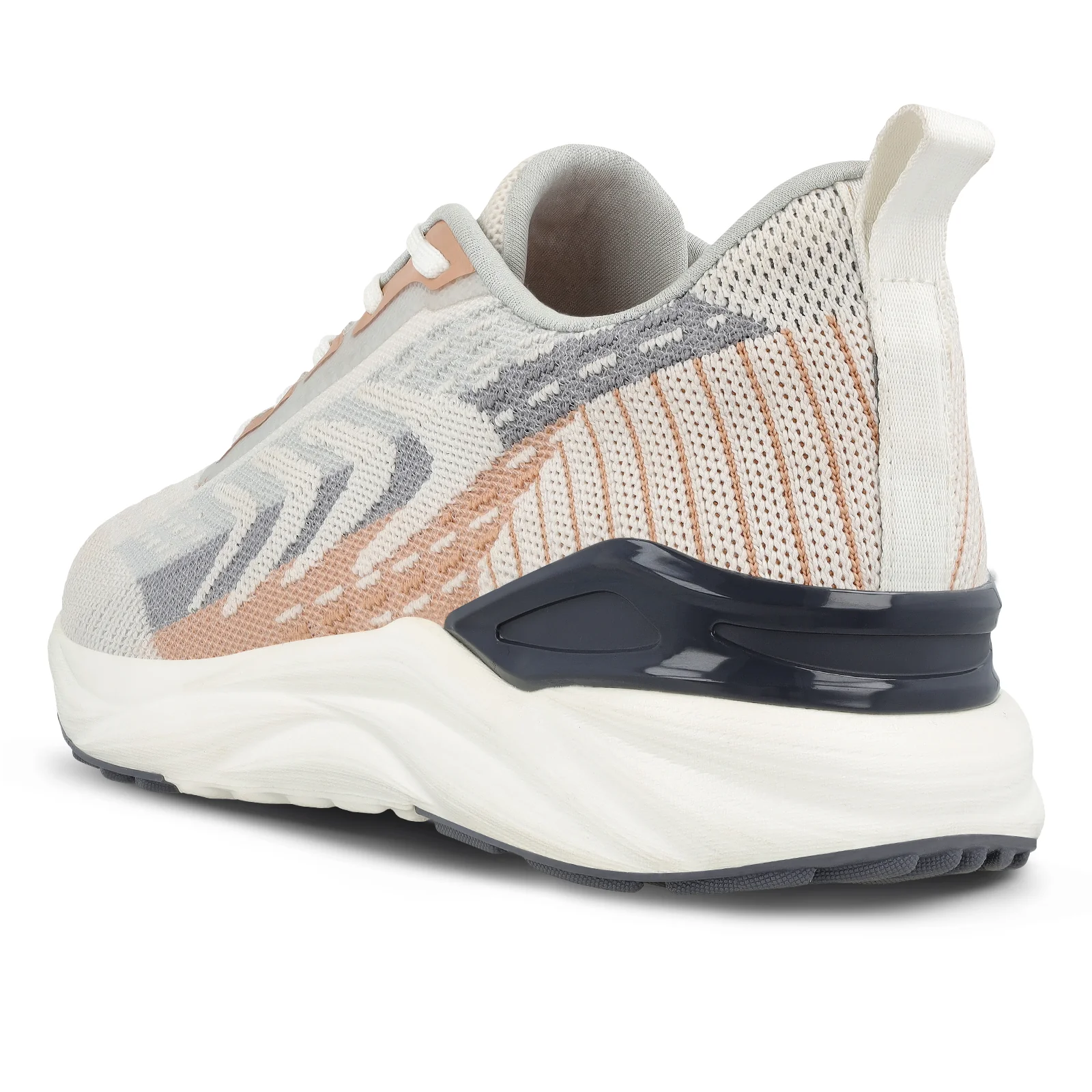 Men's Lace-up Sports Shoes - WS9110 Grey Beige - Image 10