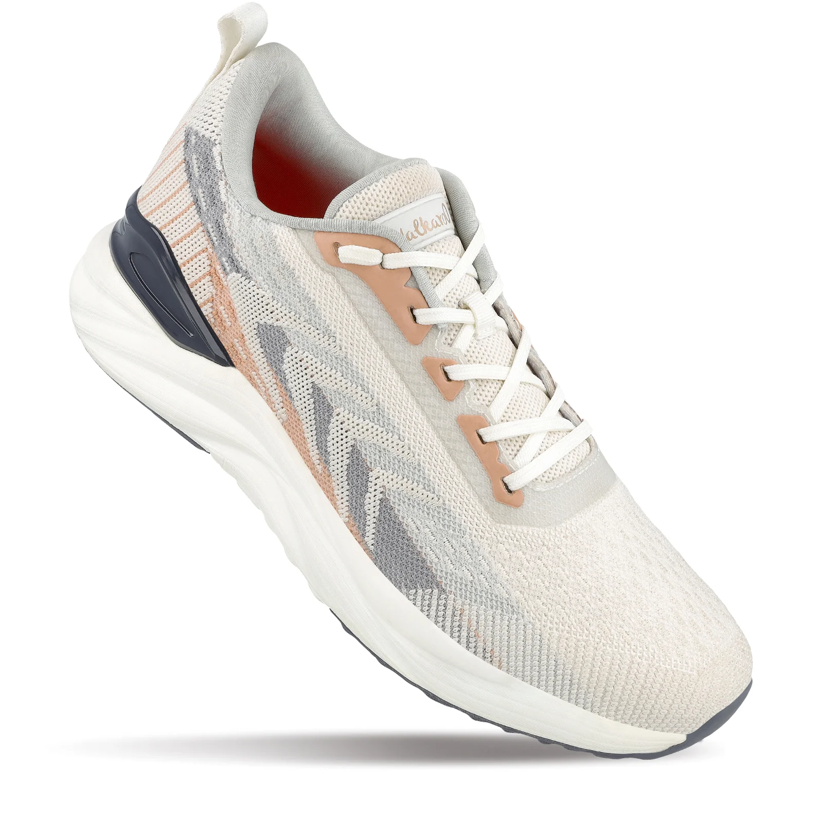 Men's Lace-up Sports Shoes - WS9110 Grey Beige - Image 7