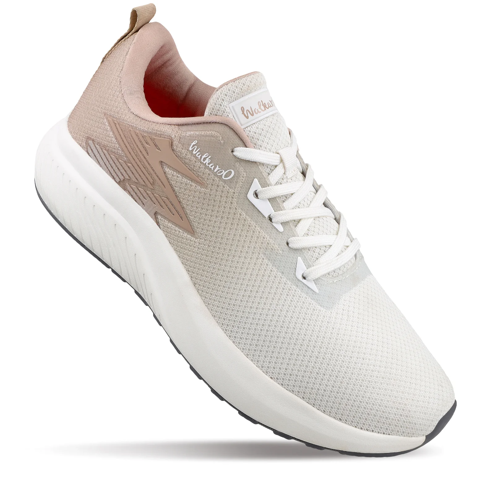 Men's Lace-up Sports Shoes - WS9111 Beige Cream - Image 3