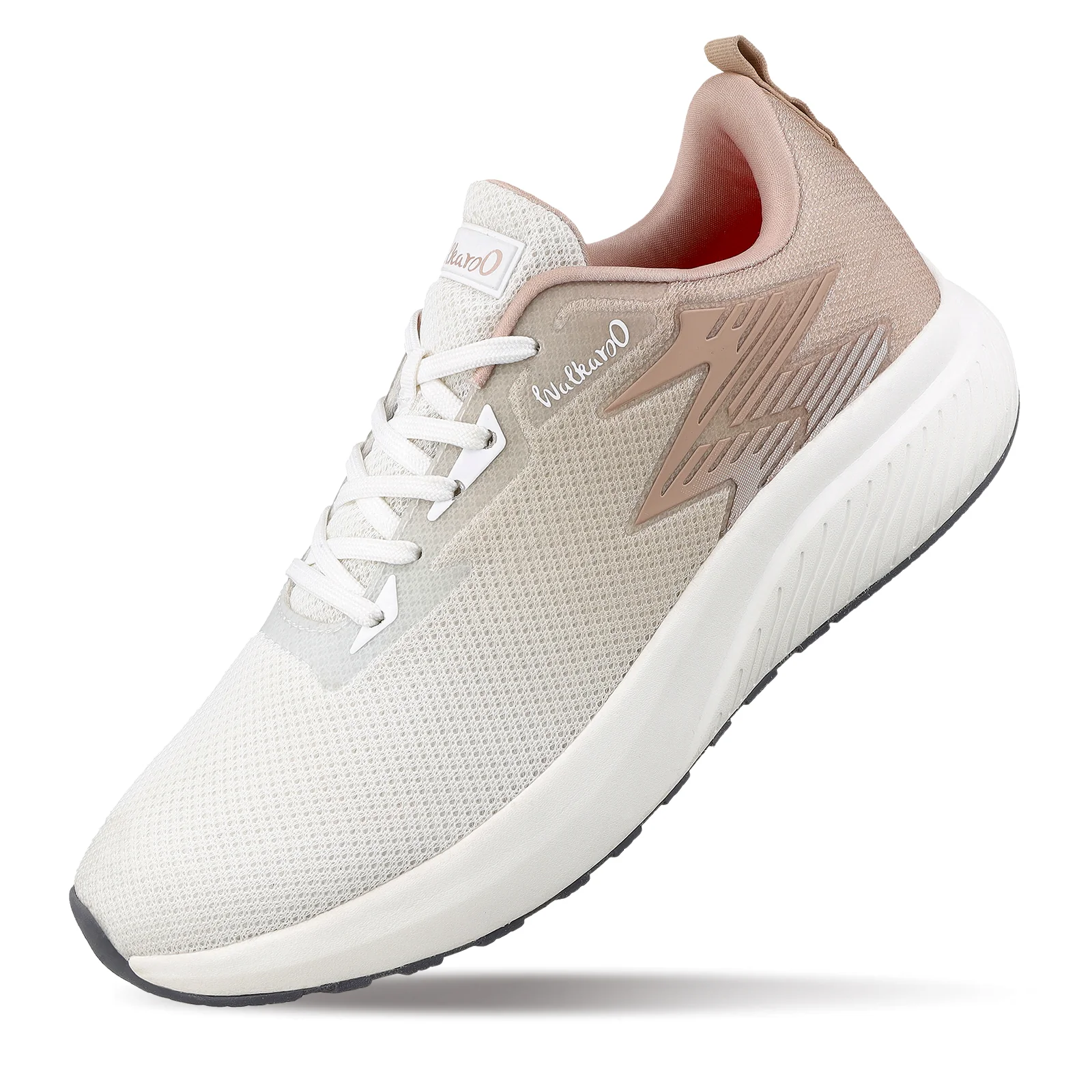 Men's Lace-up Sports Shoes - WS9111 Beige Cream - Image 6