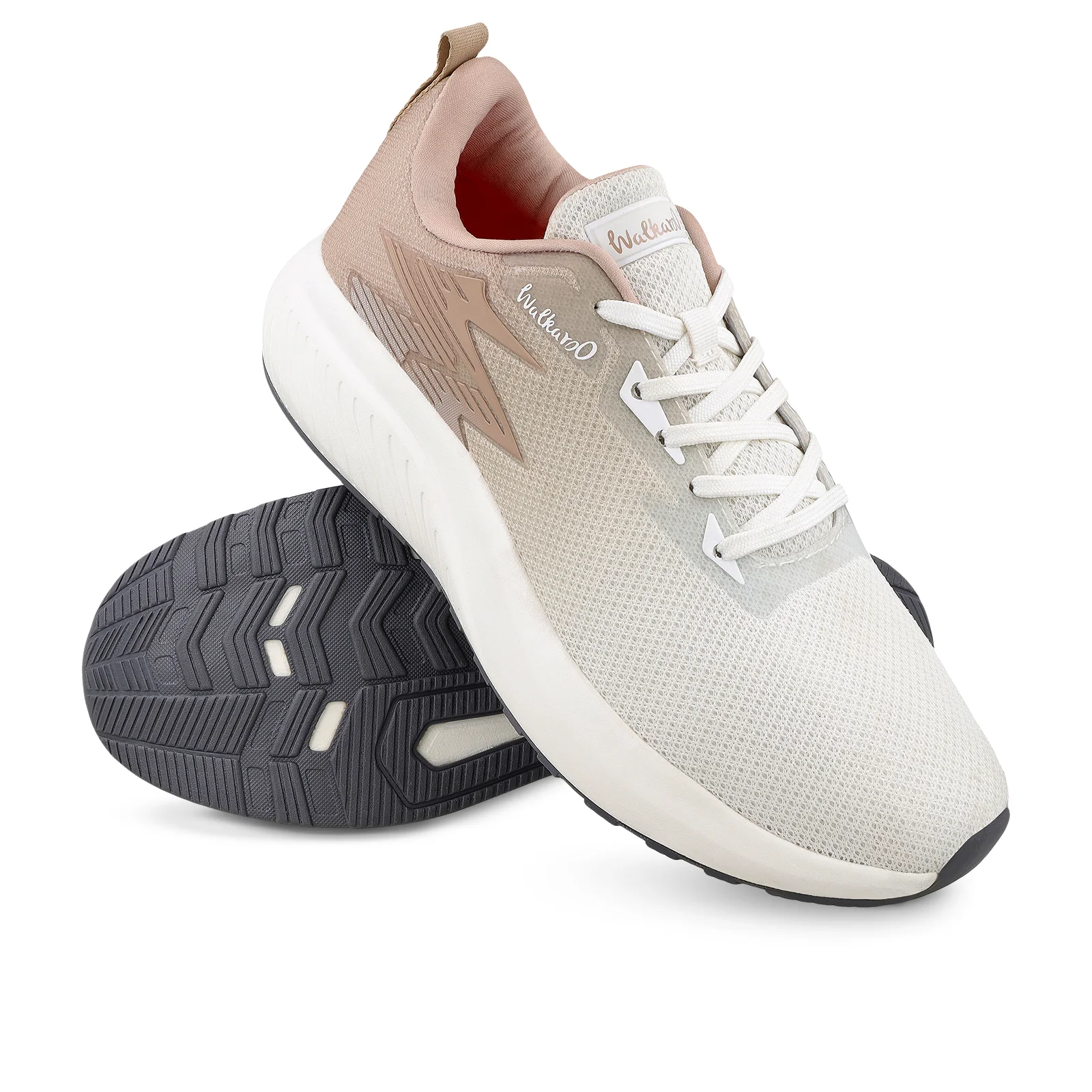 Men's Lace-up Sports Shoes - WS9111 Beige Cream - Image 8
