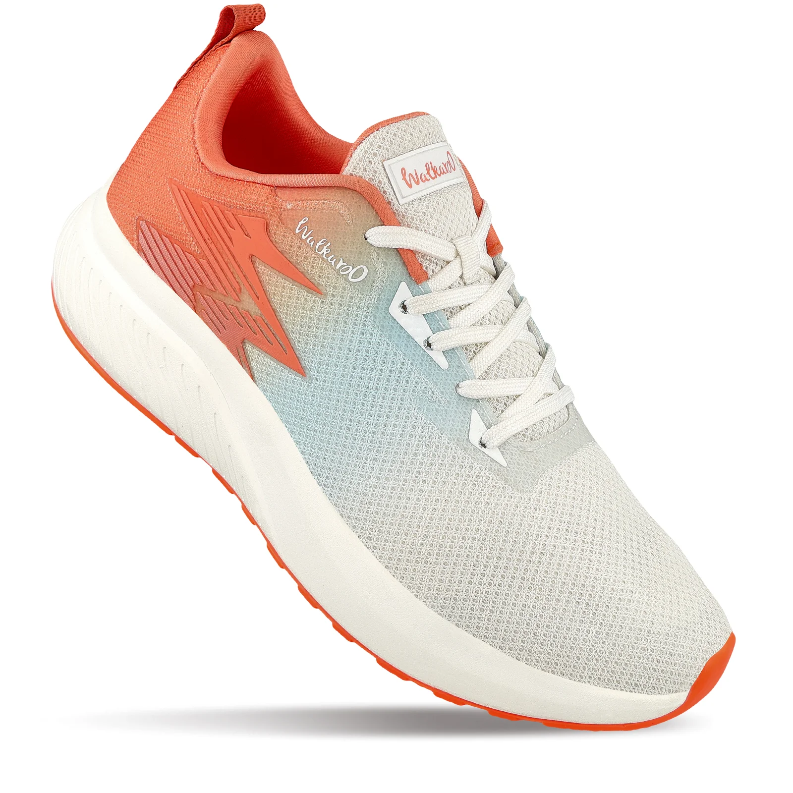 Men's Lace-up Sports Shoes - WS9111 Orange Seablue - Image 4