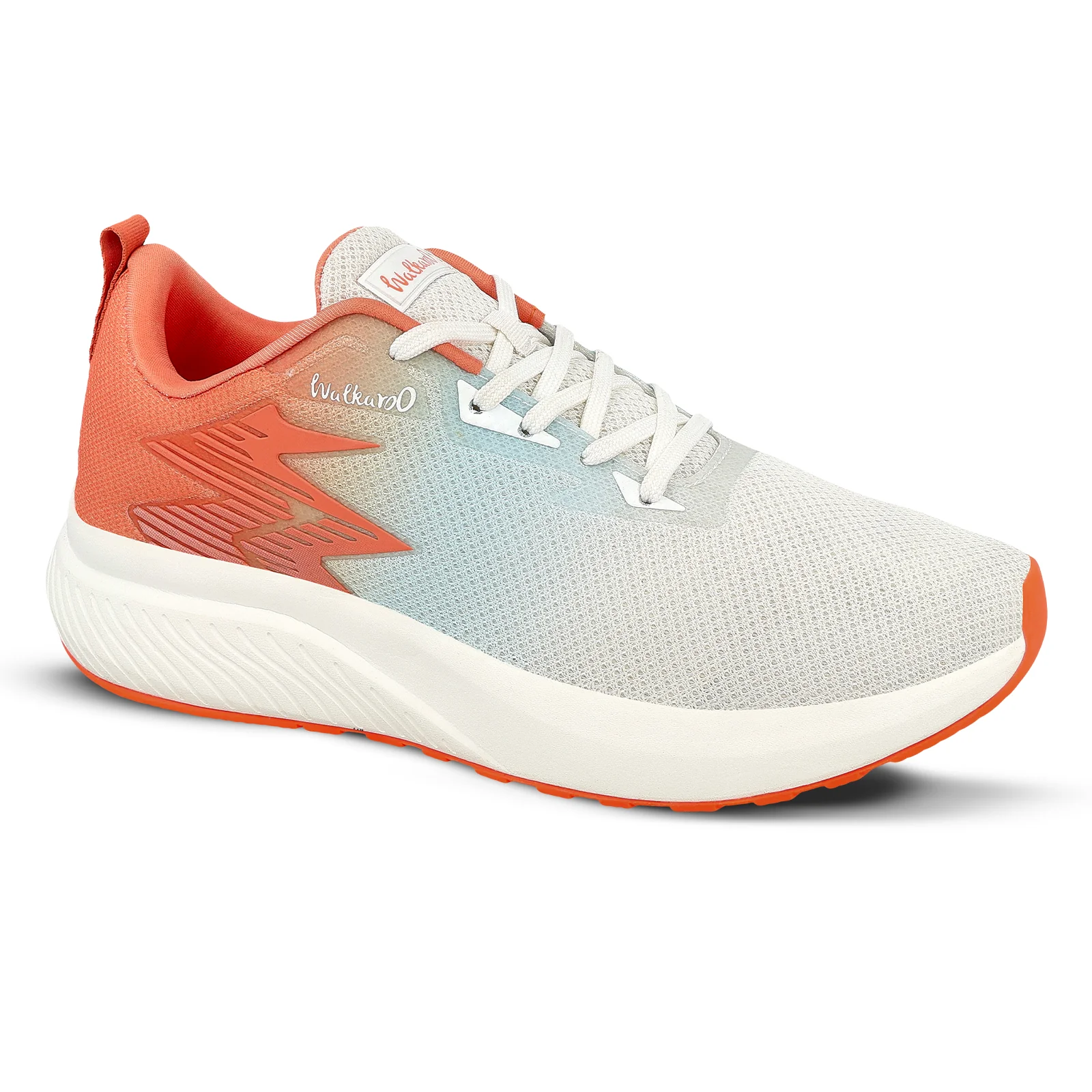 Men's Lace-up Sports Shoes - WS9111 Orange Seablue - Image 5