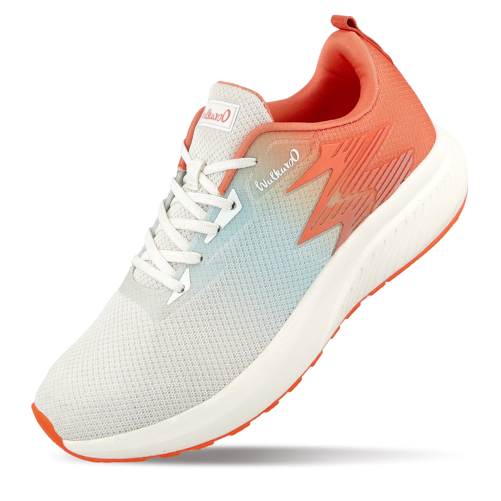 Men's Lace-up Sports Shoes - WS9111 Orange Seablue - Image 7