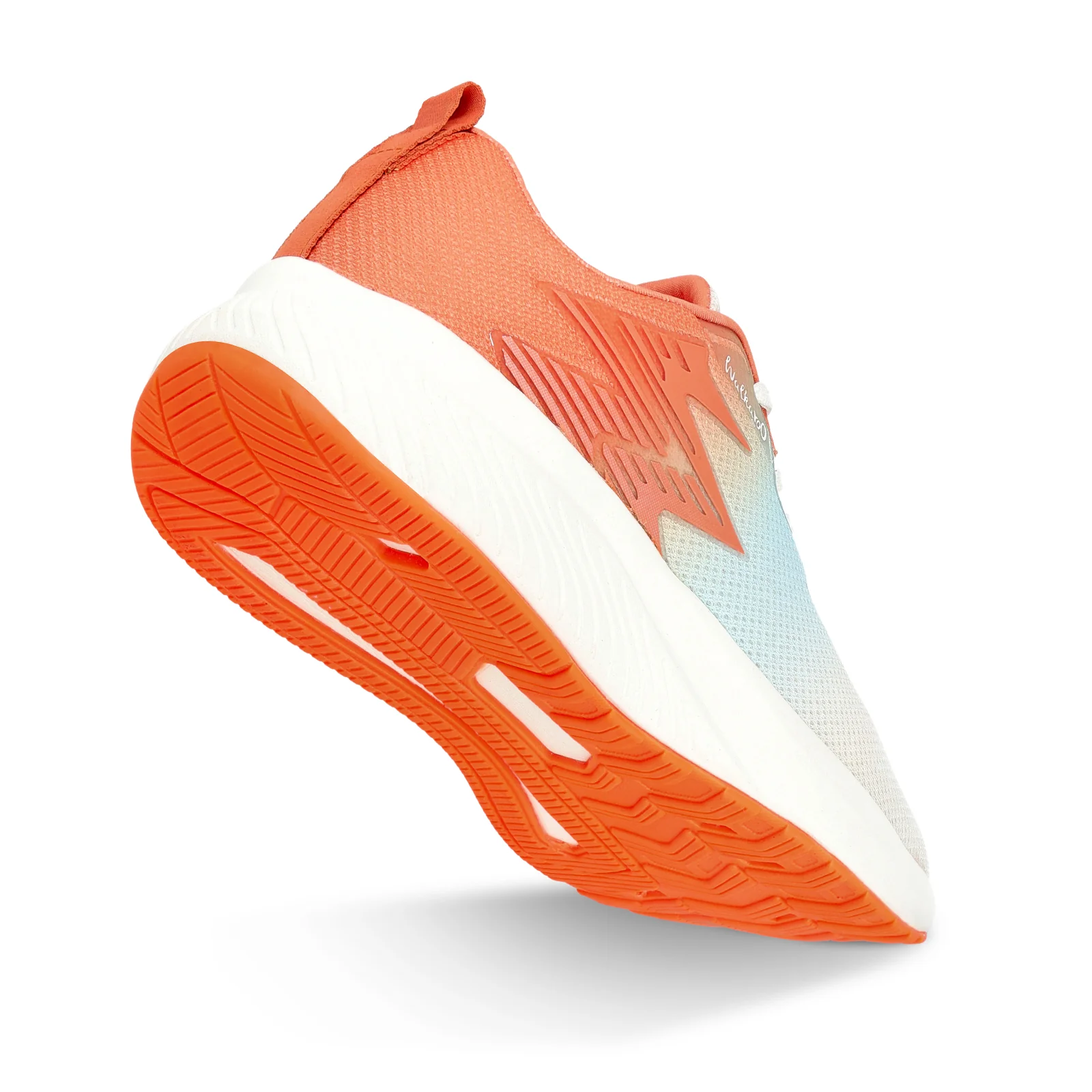 Men's Lace-up Sports Shoes - WS9111 Orange Seablue - Image 8