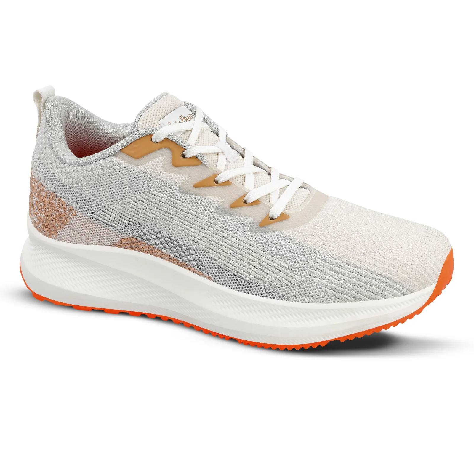 Men's Lace-up Sports Shoes - WS9114 White Beige - Image 3