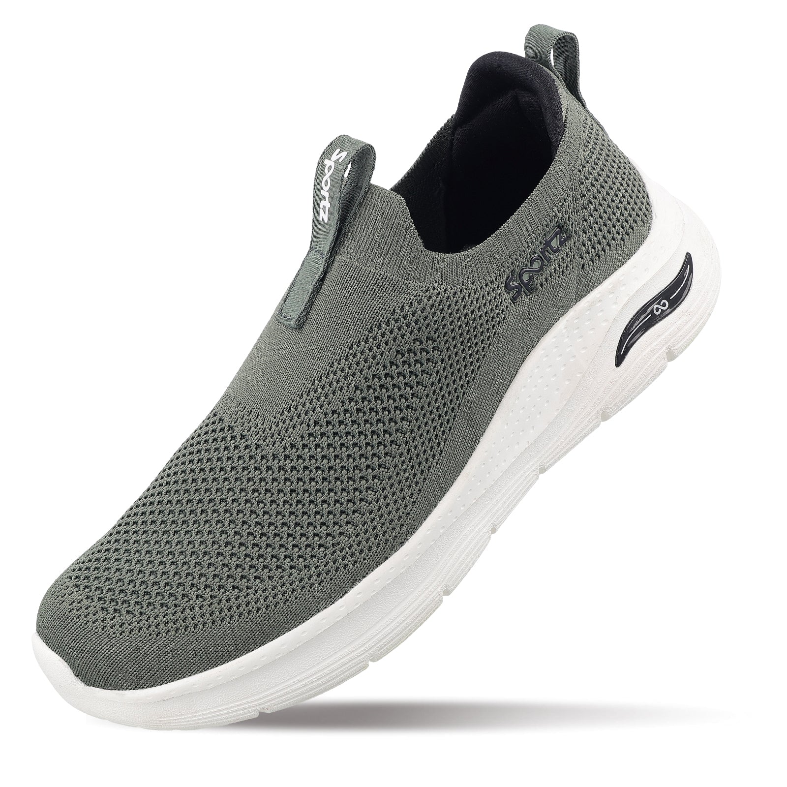 Men's Slip-on Walking Shoe - WS9571 Olive - Image 7