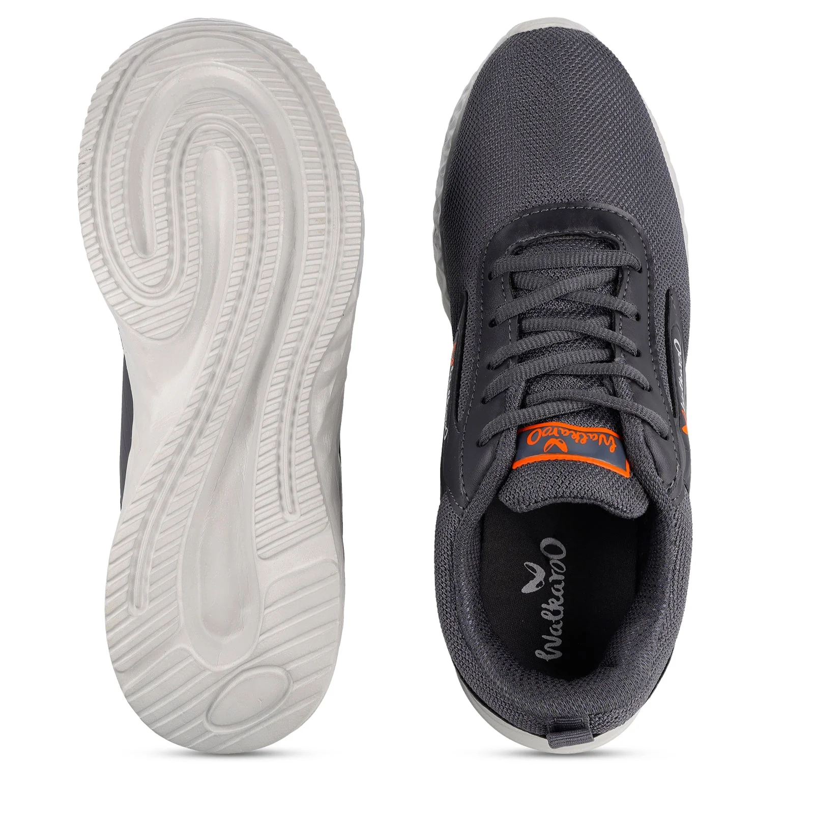 Walkaroo Men Lace-up Training Shoes - XS3223 Grey - Image 2