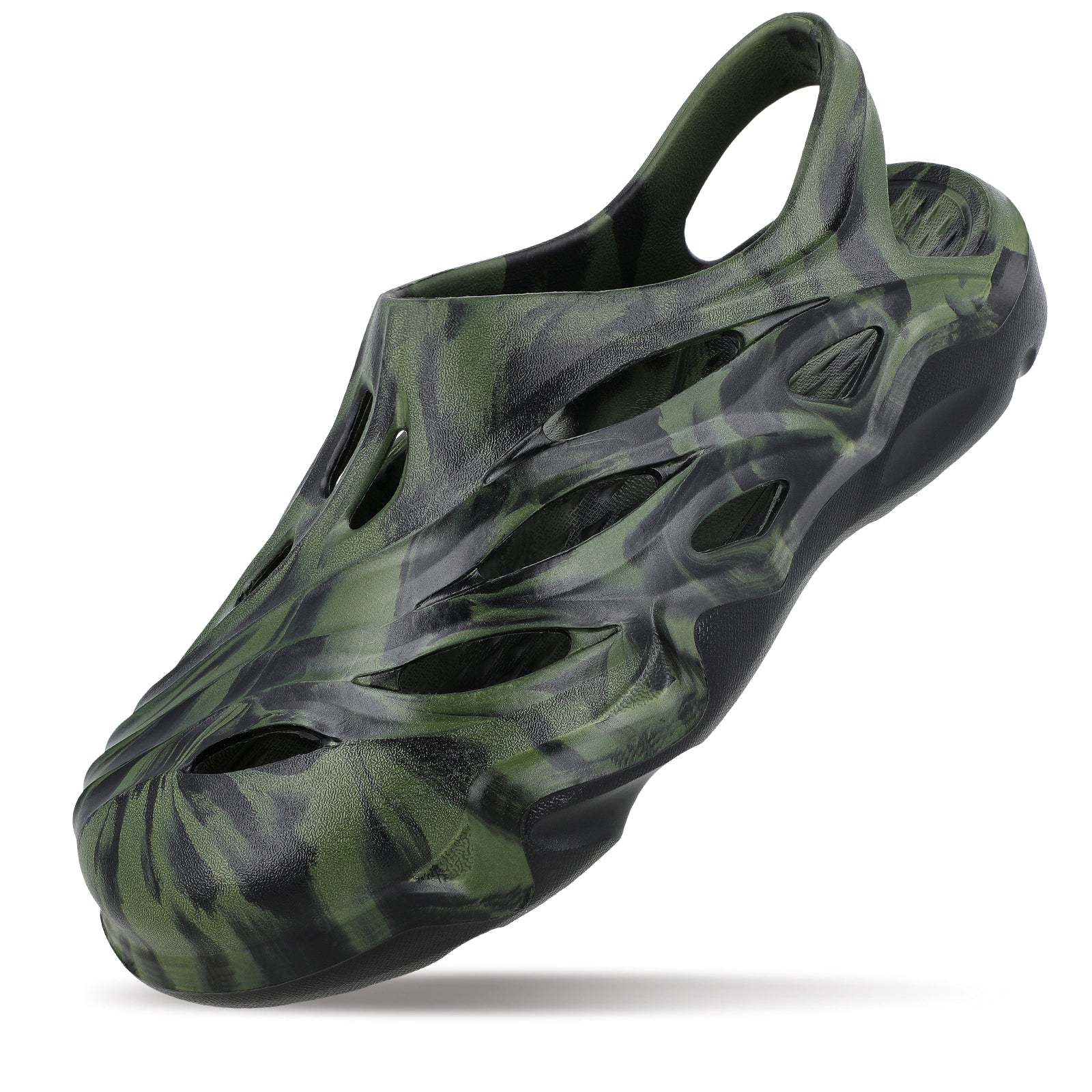 Men's Super Clogs - WC4834 Black green - Image 5