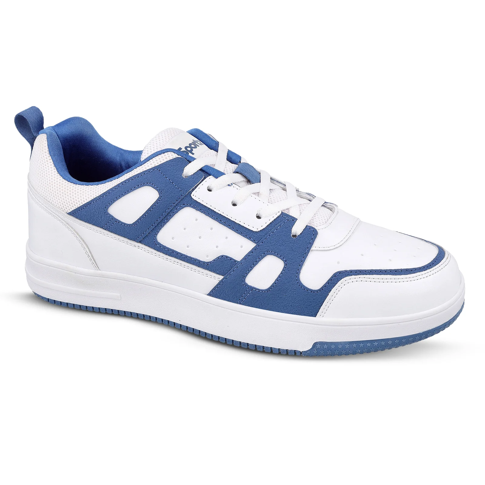 Men's Casual Sneakers - WY3344 White Blue - Image 4
