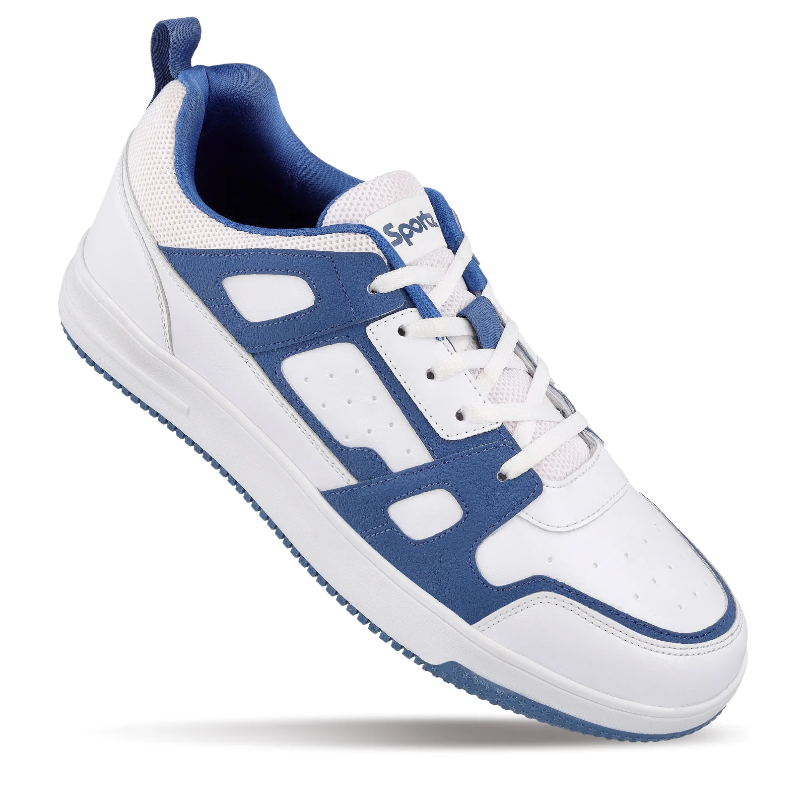 Men's Casual Sneakers - WY3344 White Blue - Image 5