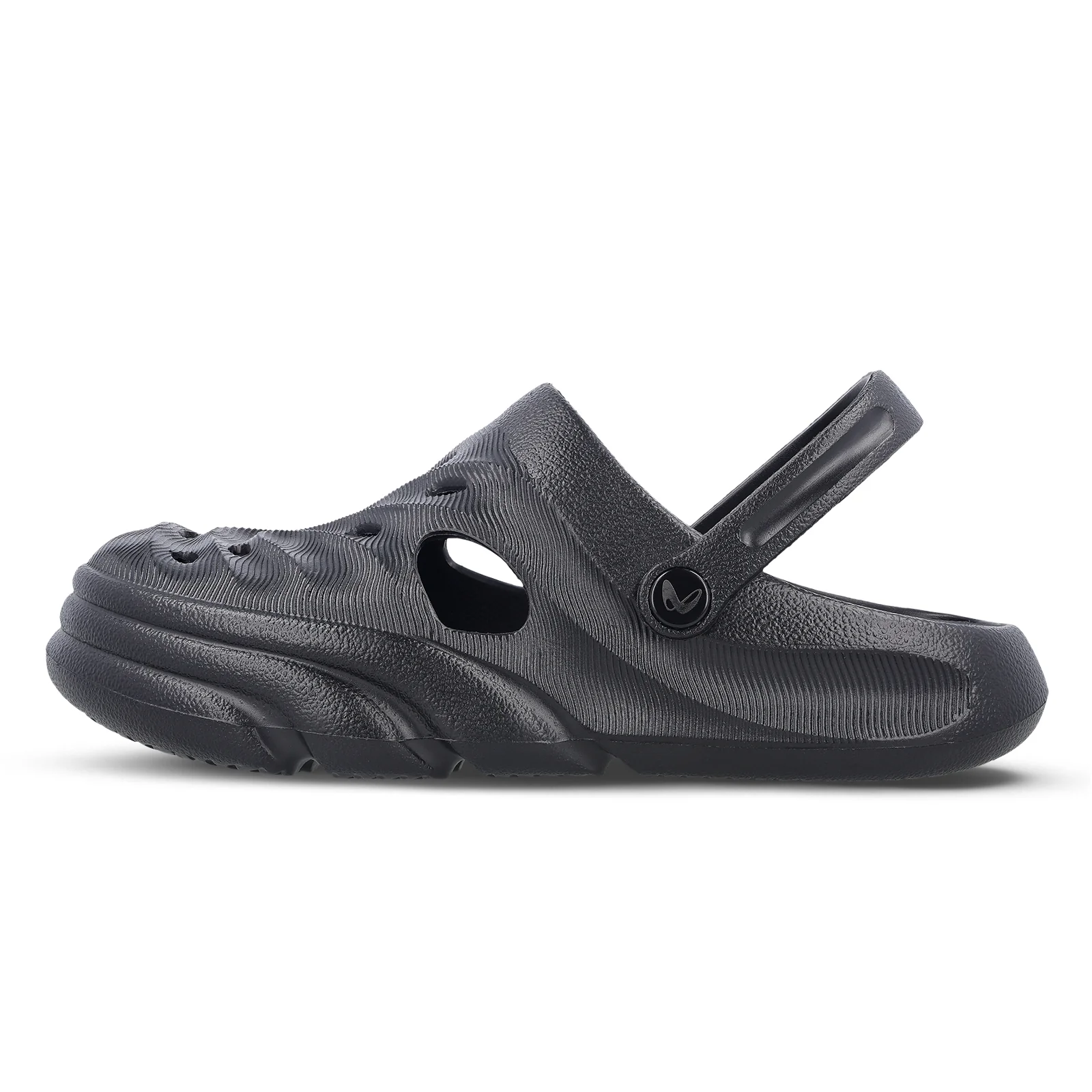 Men's Clogs  - WC8732 Black - Image 3
