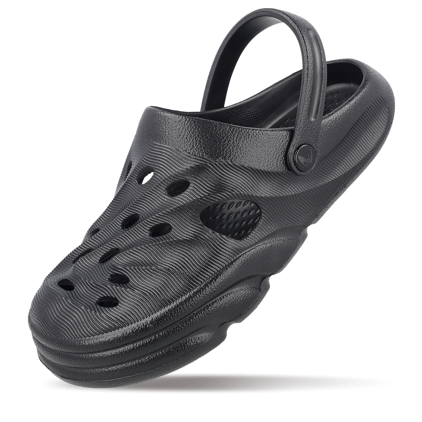 Men's Clogs  - WC8732 Black - Image 5