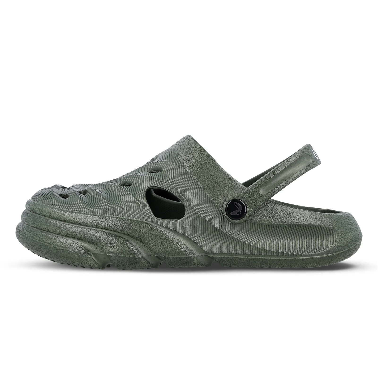 Men's Clogs  - WC8732 Olive - Image 3