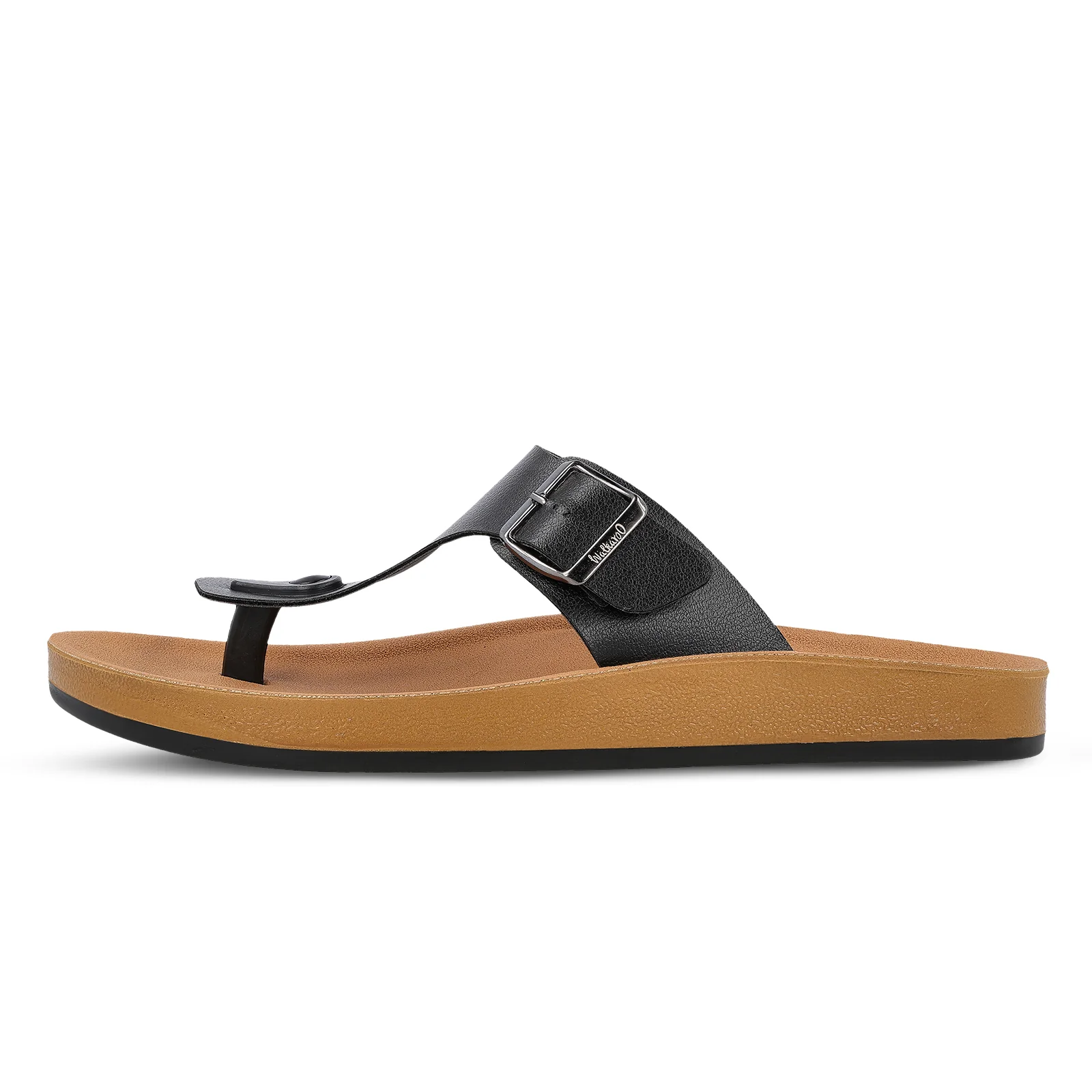 Men's Daily Wear Sandals - WE1332 Black - Image 3