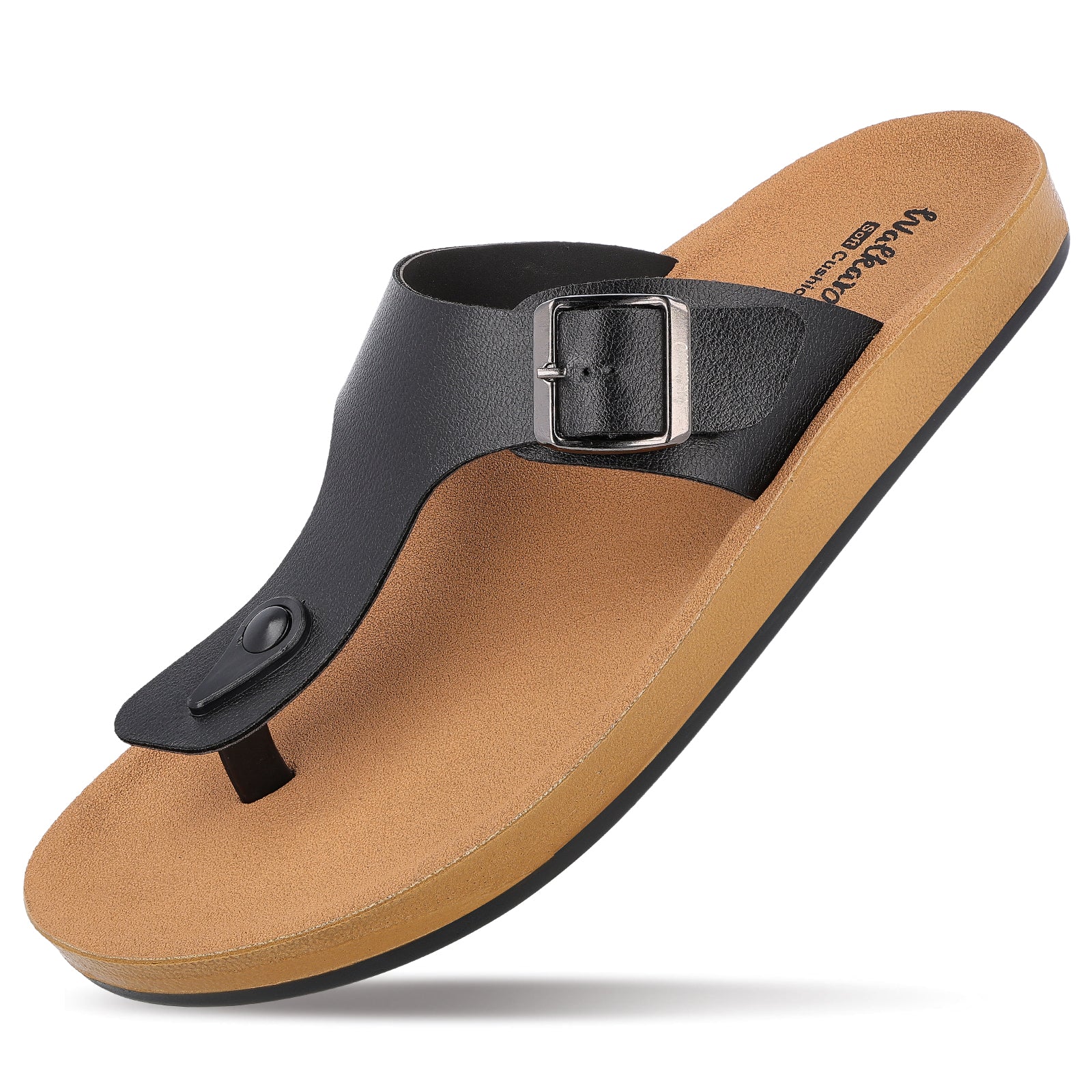 Men's Daily Wear Sandals - WE1332 Black - Image 5