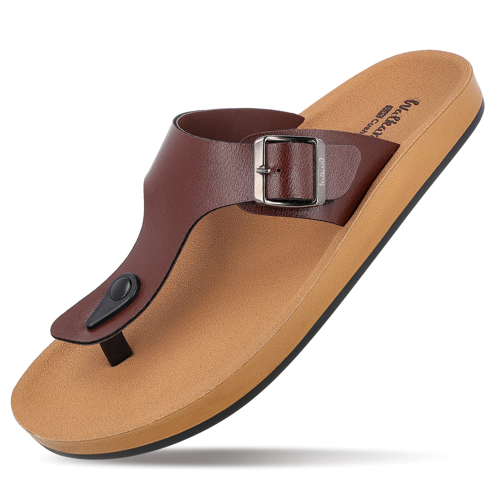 Men's Daily Wear Sandals - WE1332 Brown - Image 5