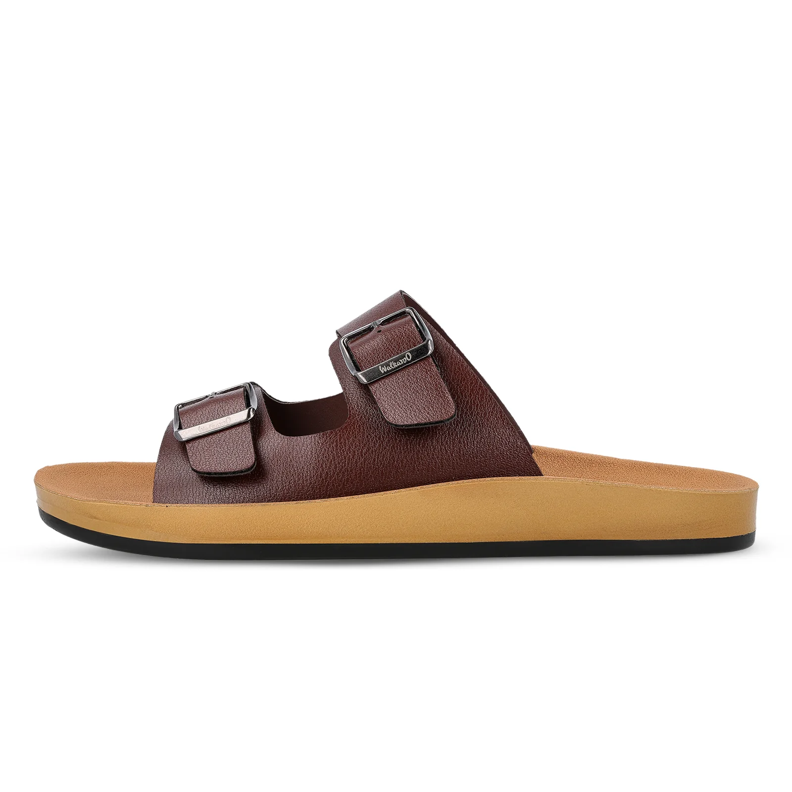 Men's Daily Wear Sandals - WE1333 Brown - Image 3