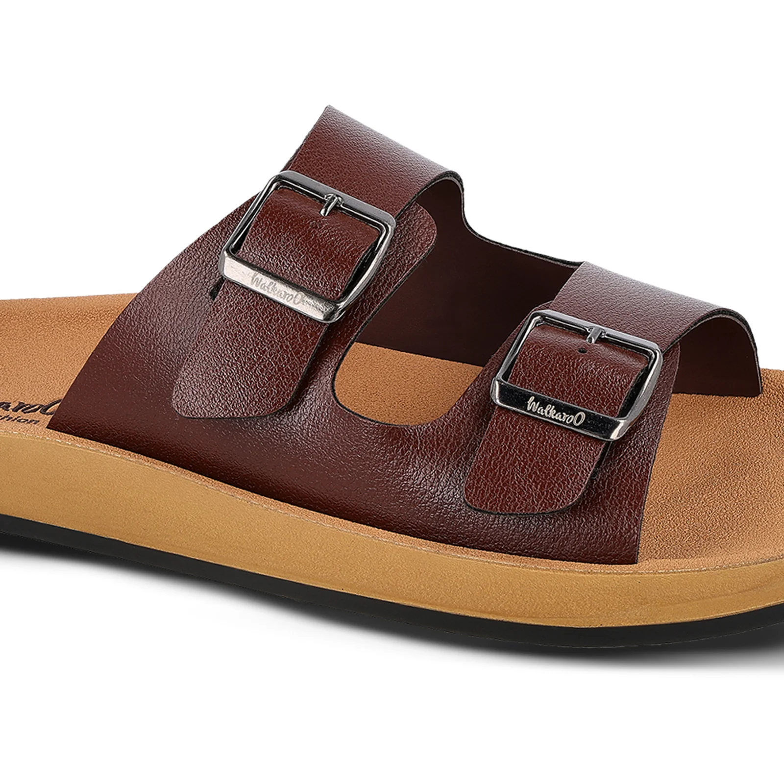 Men's Daily Wear Sandals - WE1333 Brown - Image 4