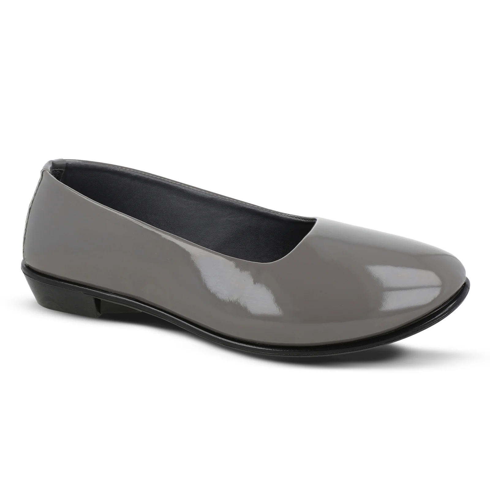Walkaroo Womens Textured Belly Shoes - WC4985 Grey - Image 4