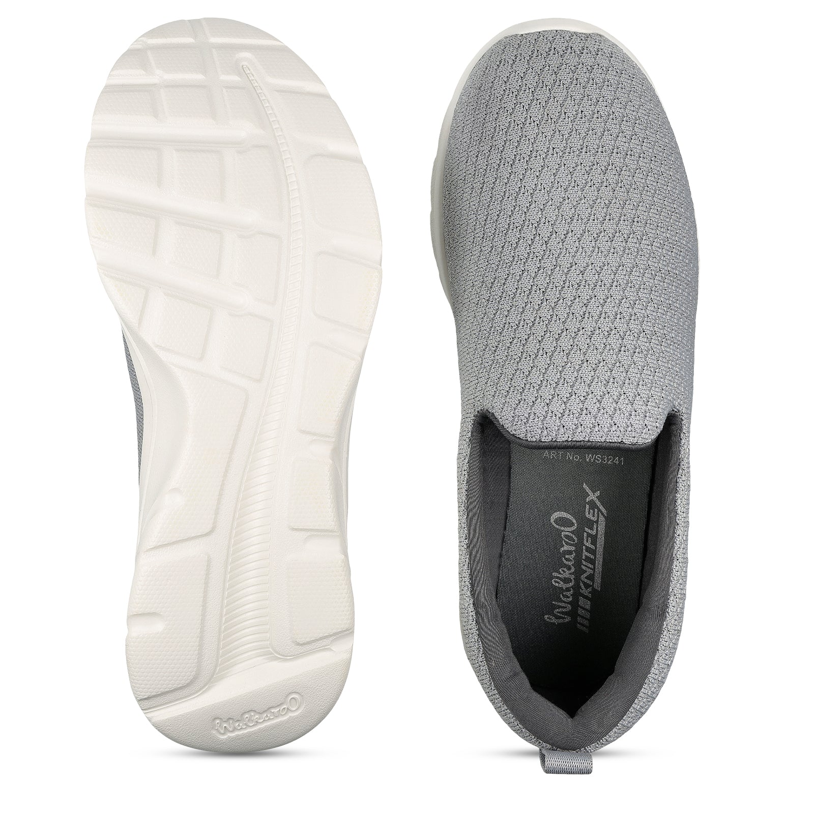 Women's Slip-on Sports Shoe - WS3241 Grey - Image 2
