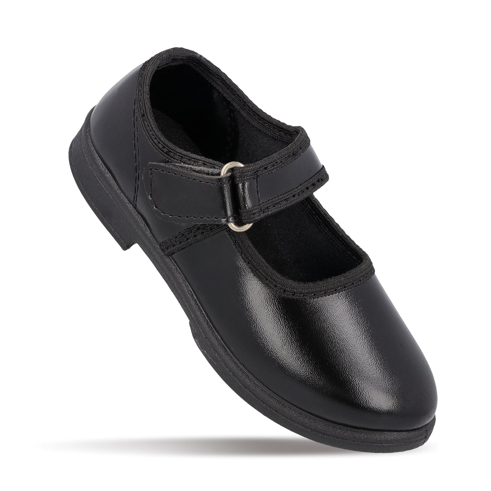Kids School Shoes - WV592 Black - Image 3