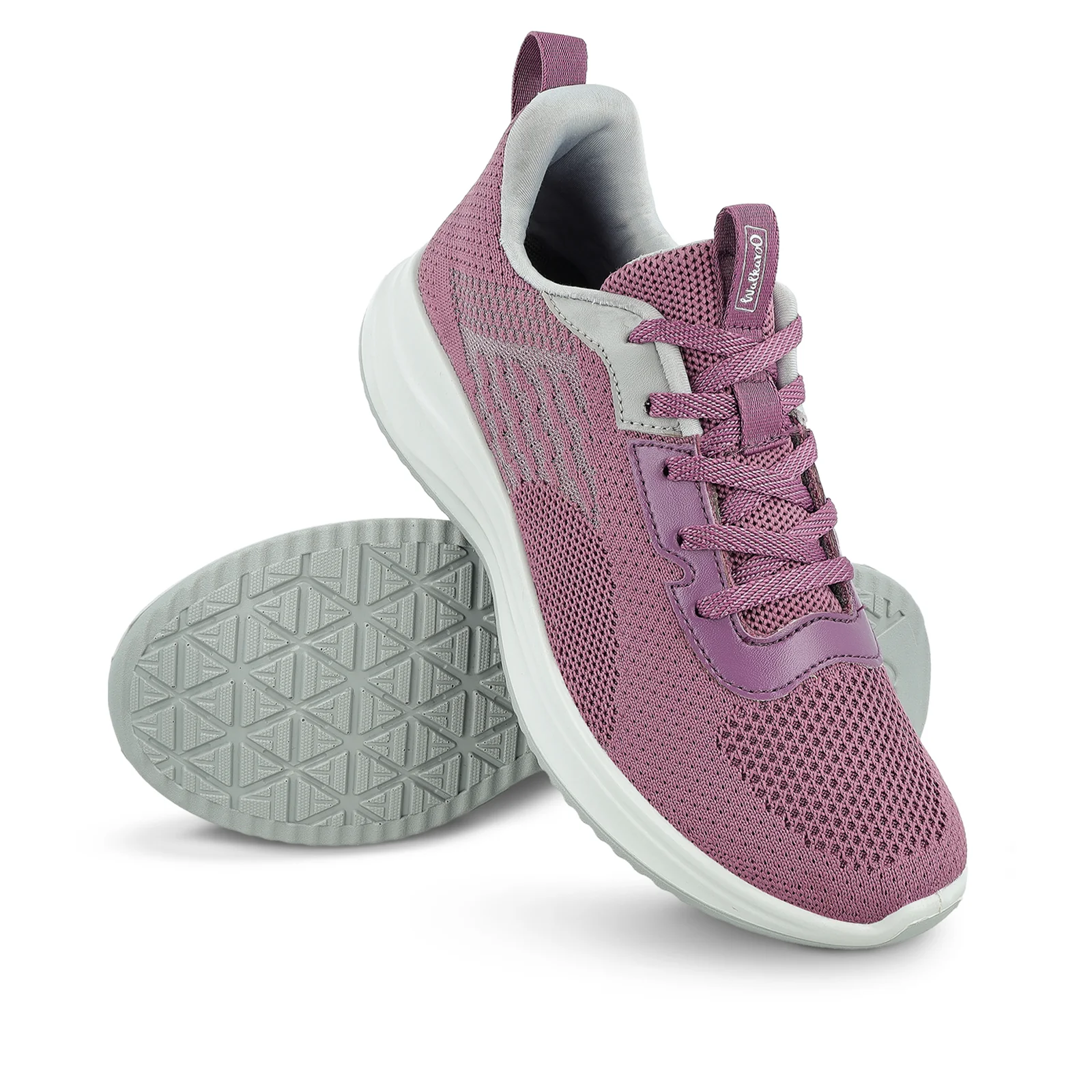 Women's Lace-up Sports Shoe - WS9911 Lavender - Image 8