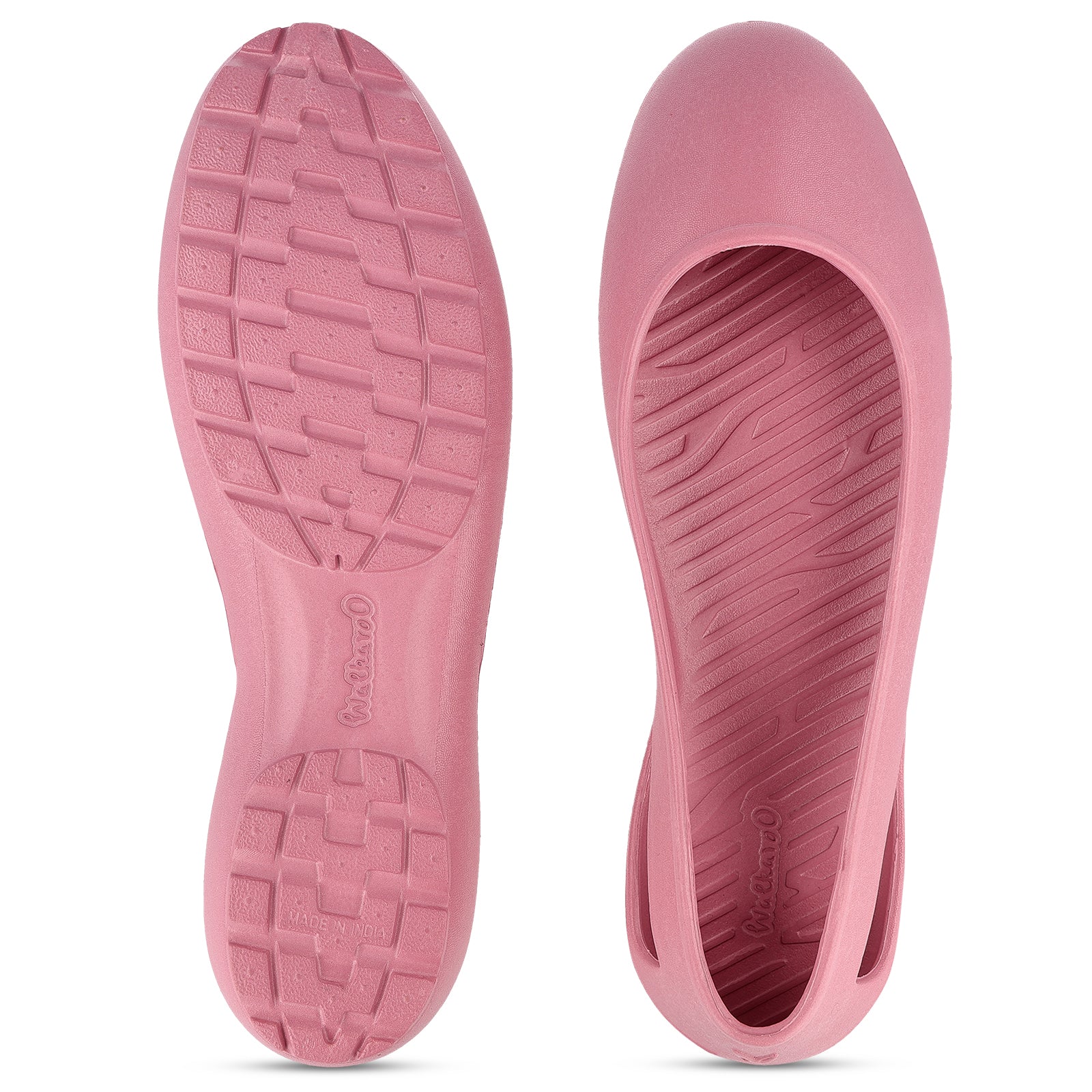 Walkaroo Womens Belly Shoes - WC8925 Dark Pink - Image 2
