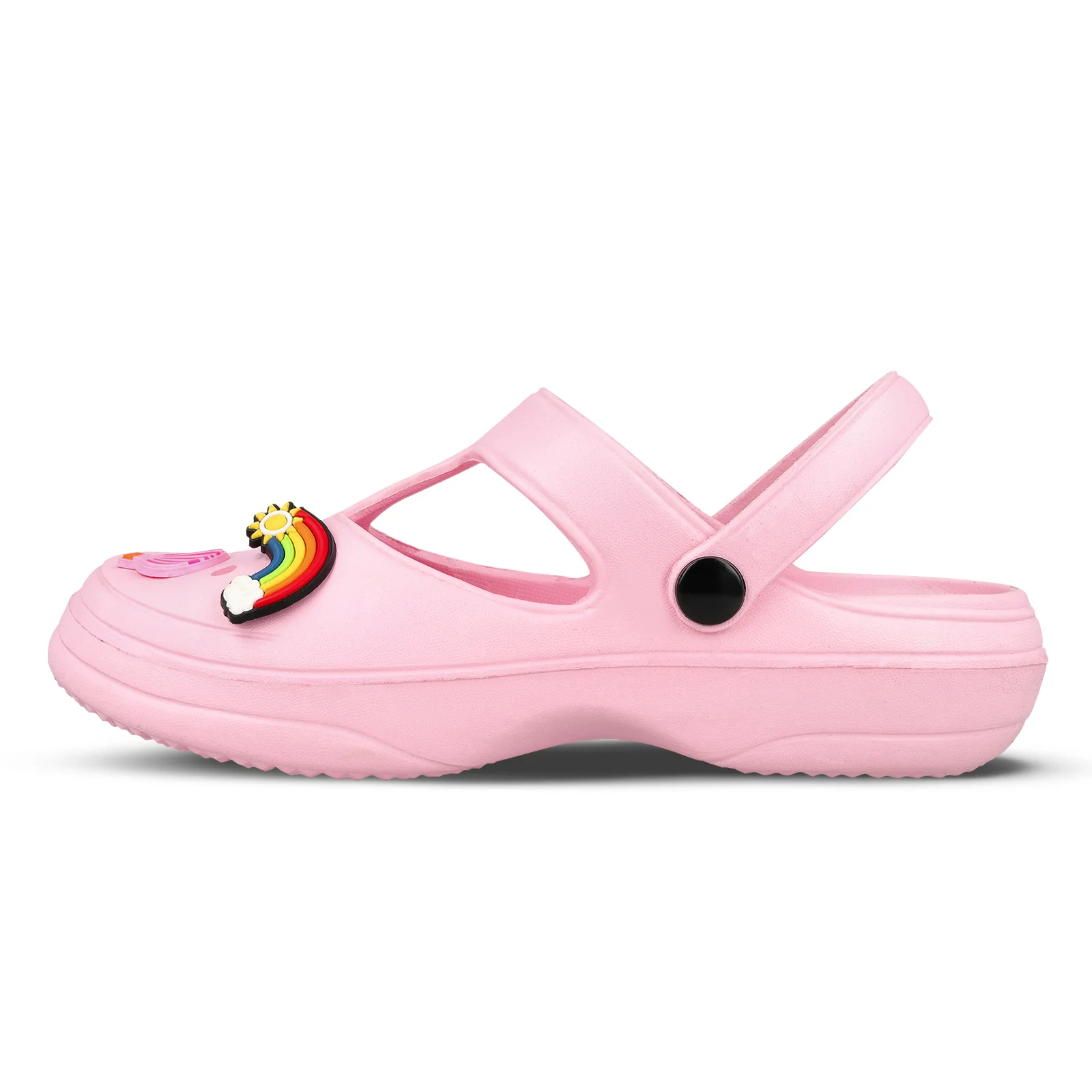 Walkaroo Womens Clogs  - WC8912 Baby Pink - Image 3