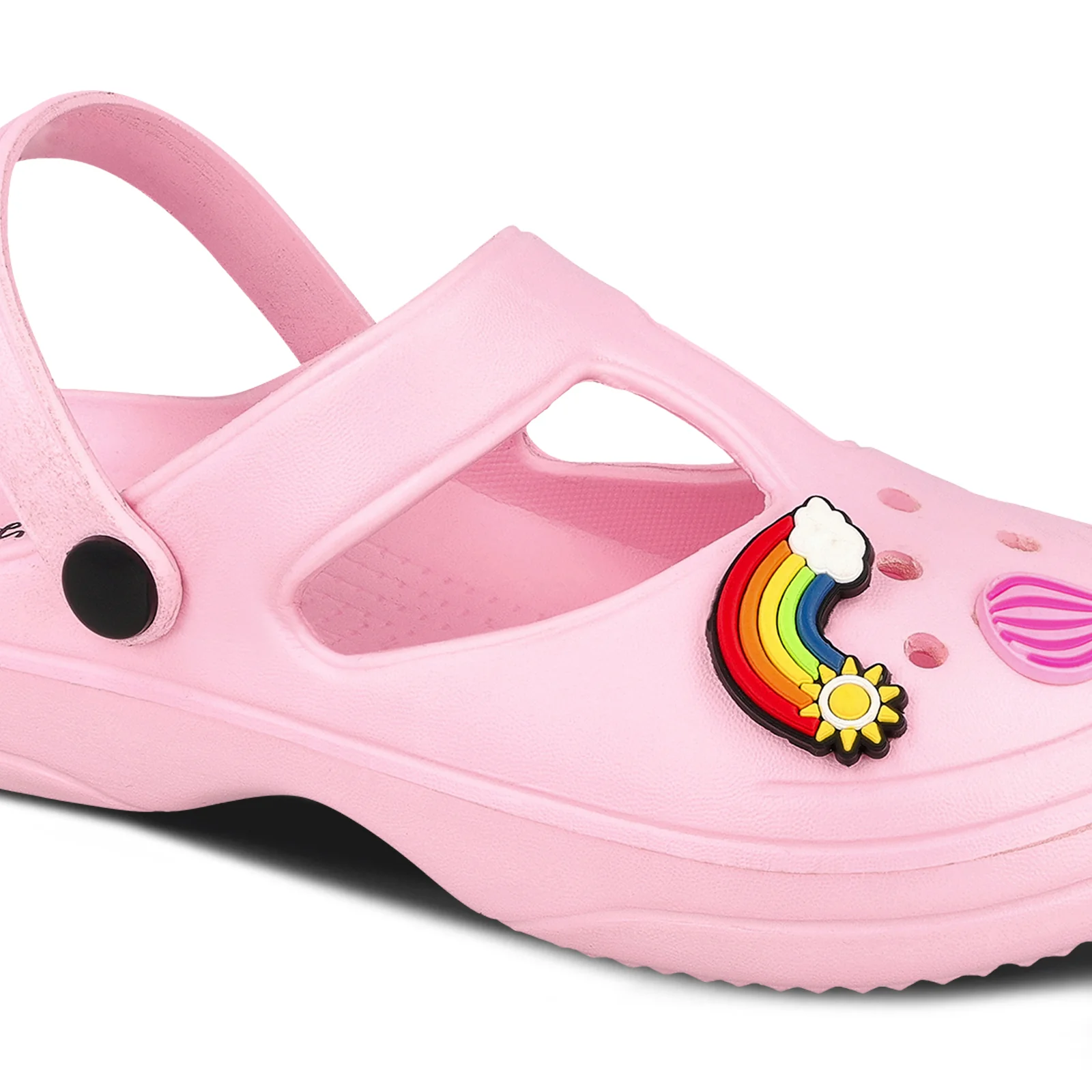Walkaroo Womens Clogs  - WC8912 Baby Pink - Image 4